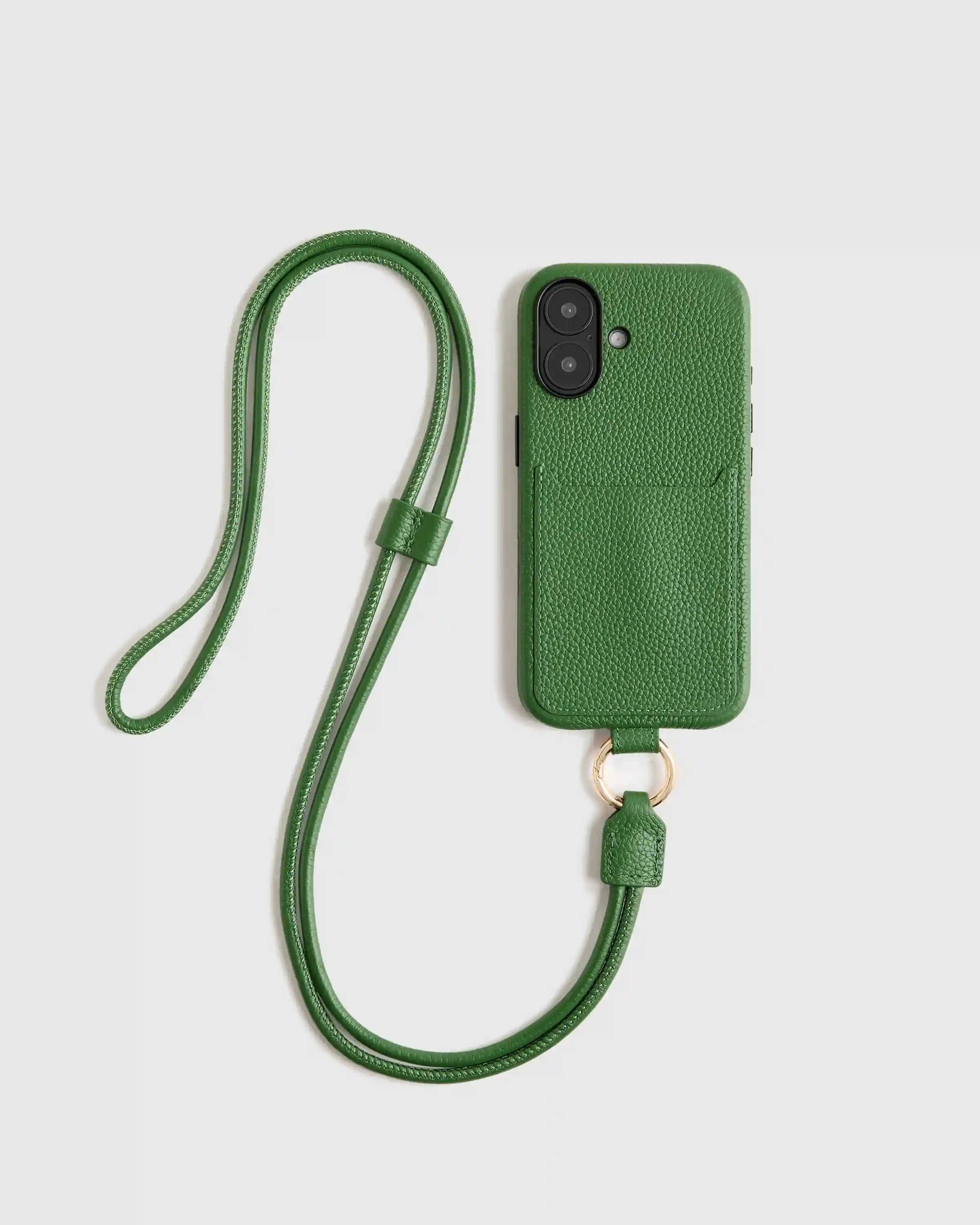 Italian Leather Phone Crossbody Case