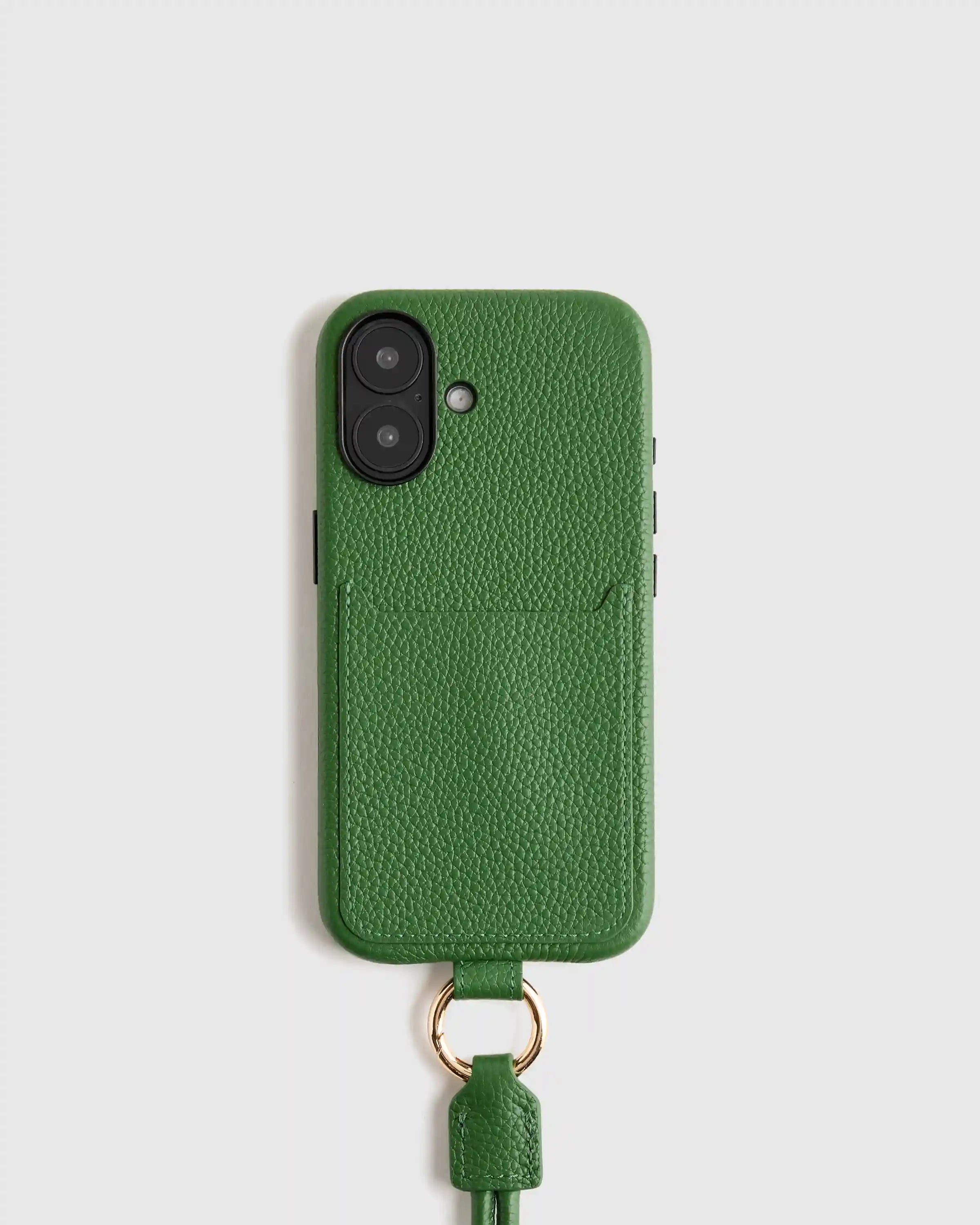 Italian Leather Phone Crossbody Case