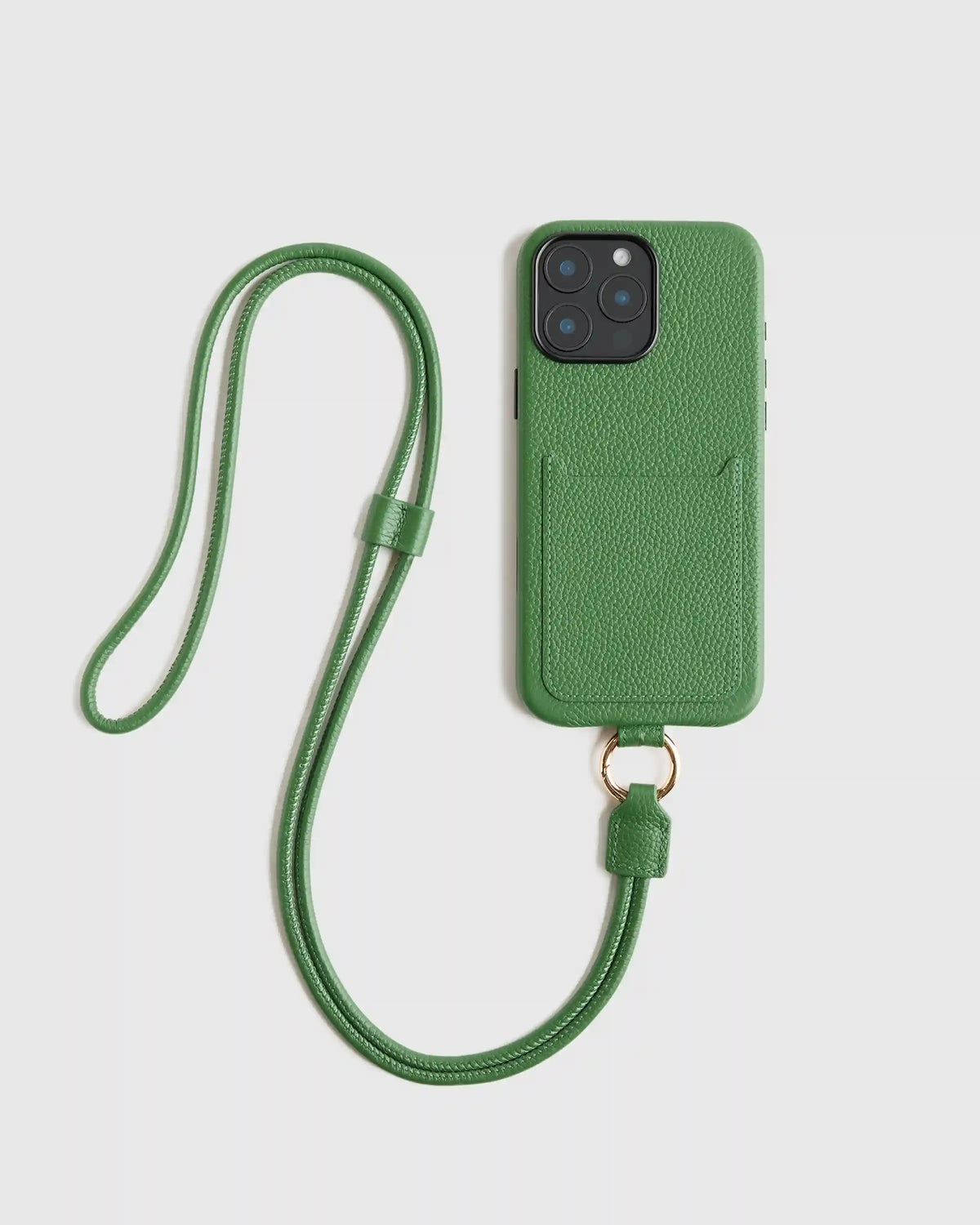 Italian Leather Phone Crossbody Case