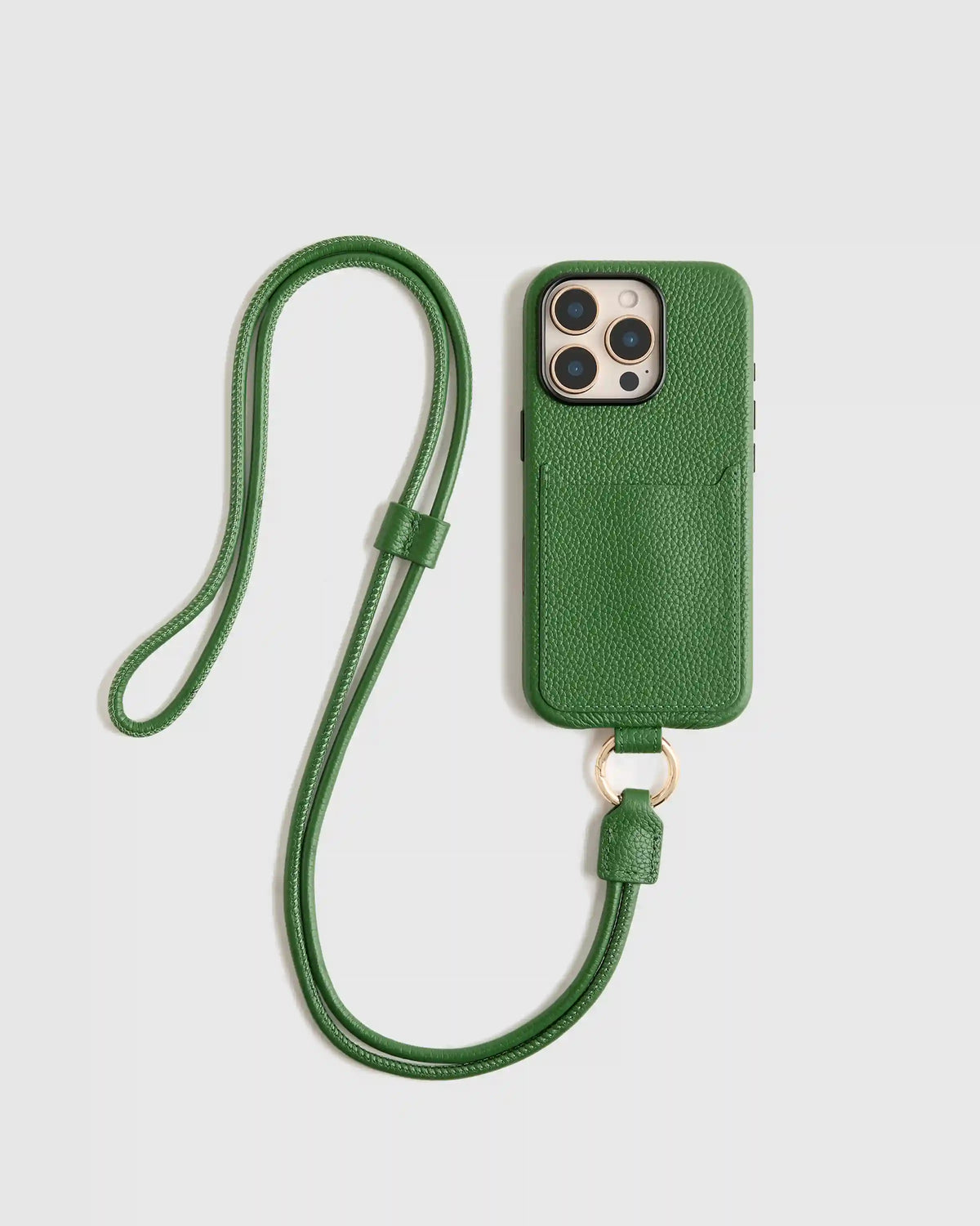 Italian Leather Phone Crossbody Case