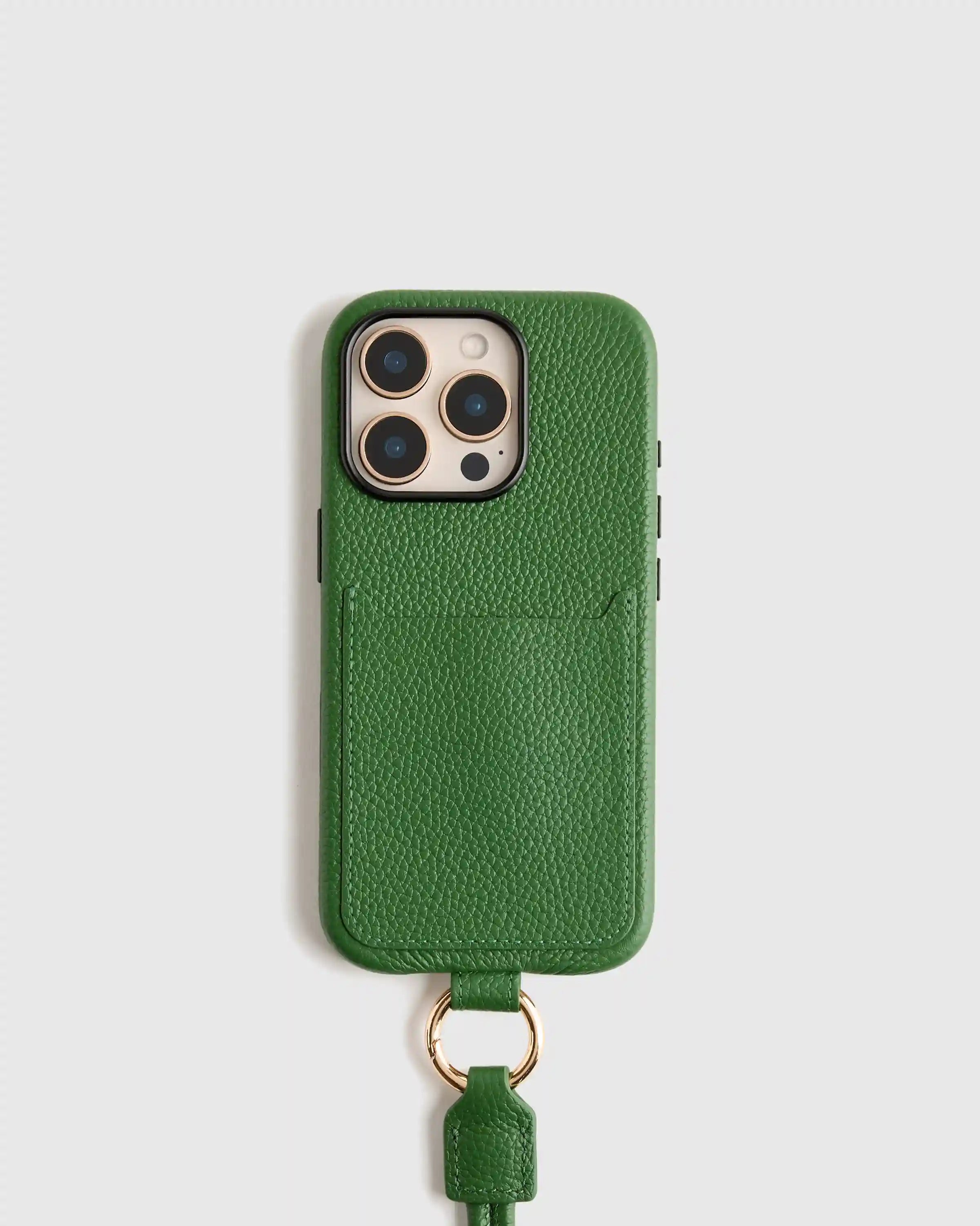 Italian Leather Phone Crossbody Case