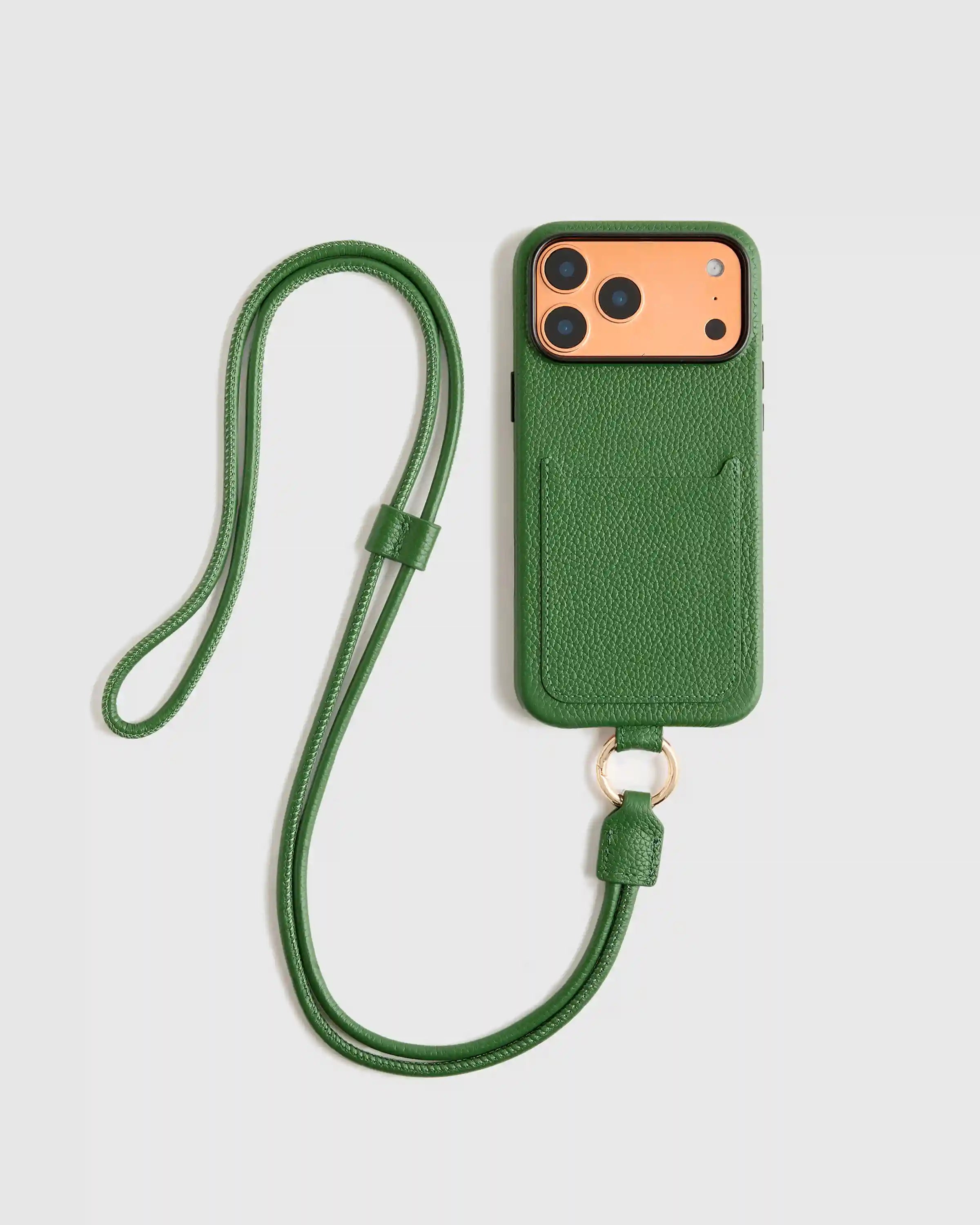 Italian Leather Phone Crossbody Case
