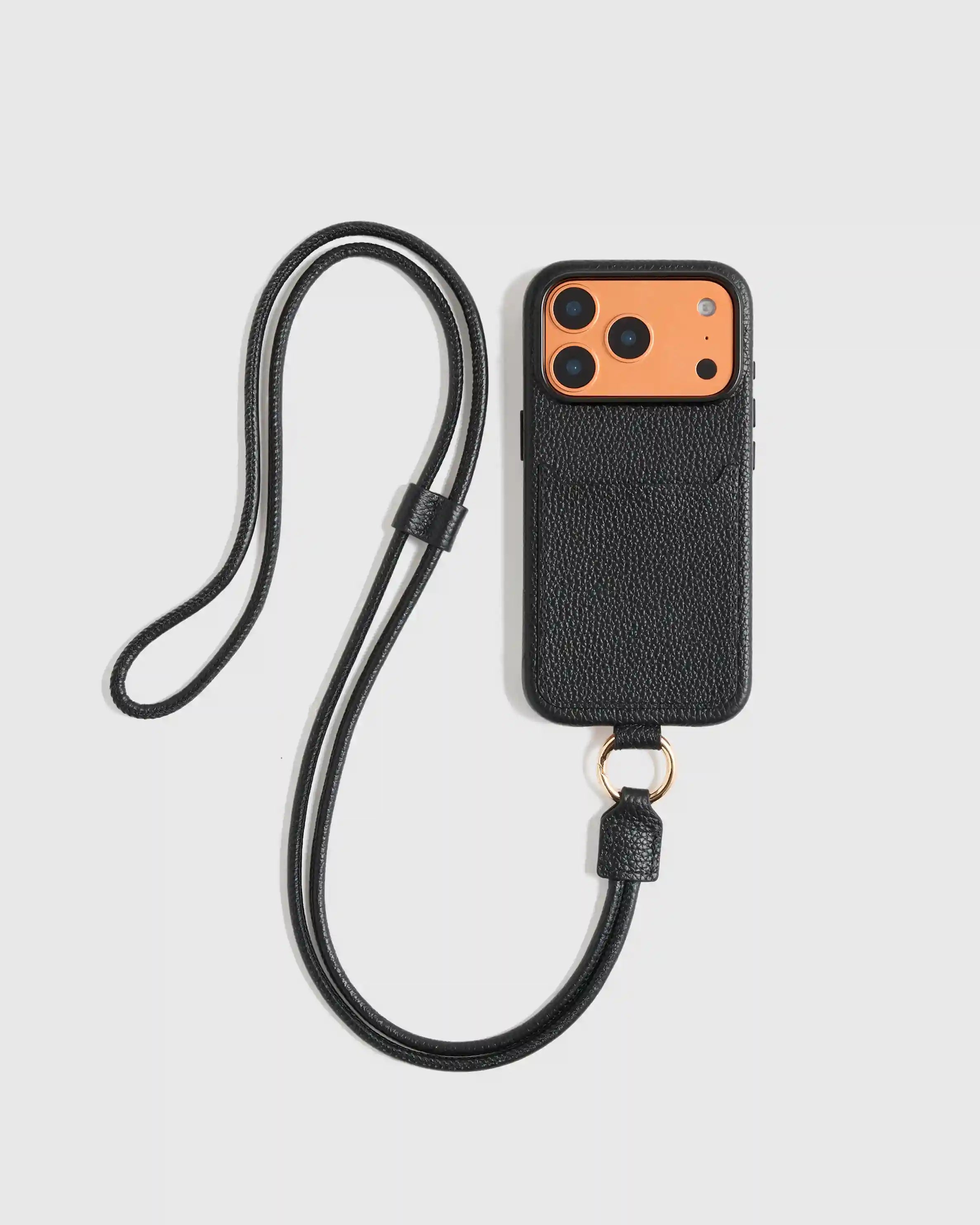 Italian Leather Phone Crossbody Case