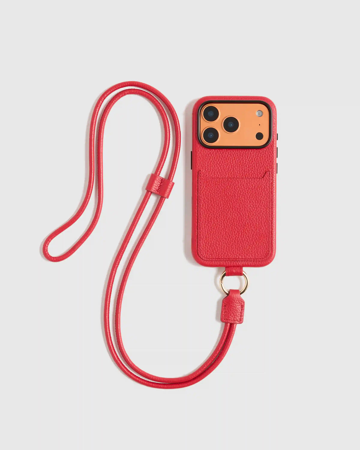 Italian Leather Phone Crossbody Case