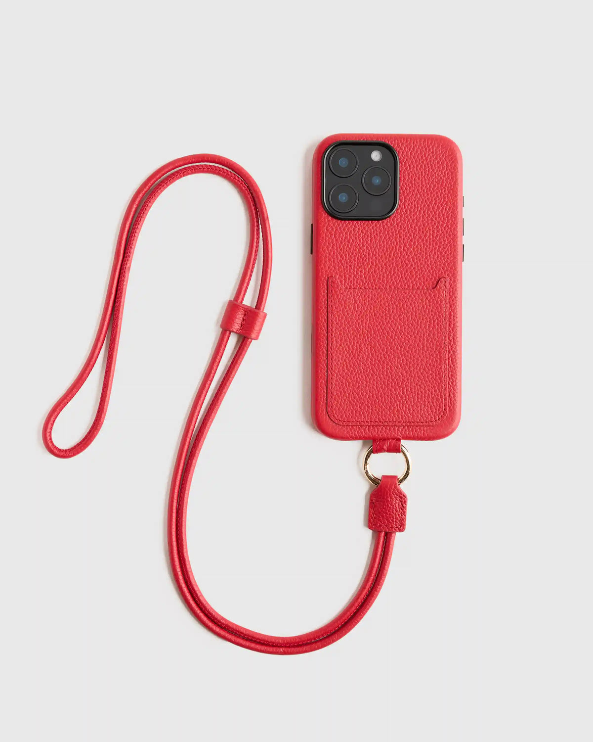 Italian Leather Phone Crossbody Case
