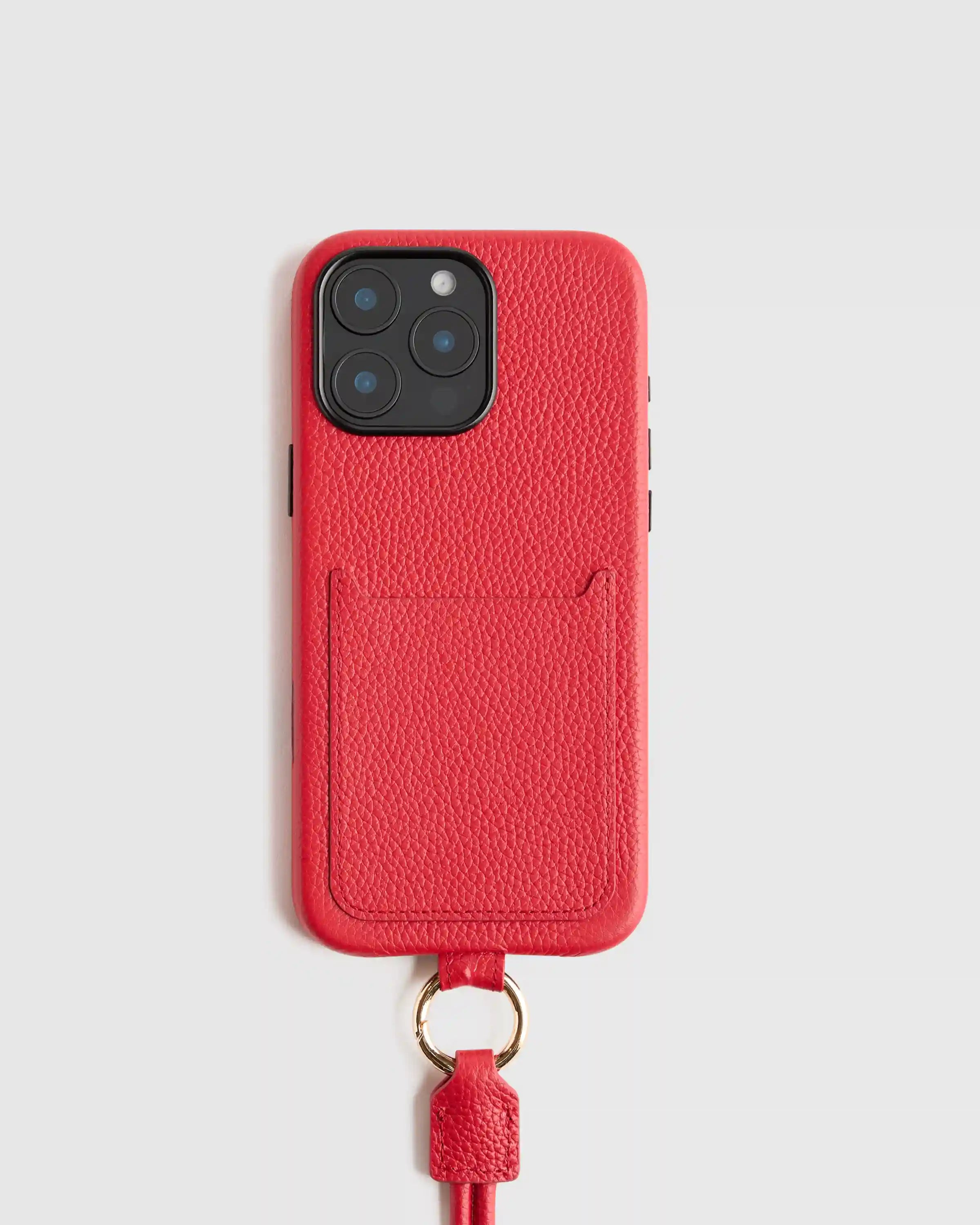 Italian Leather Phone Crossbody Case