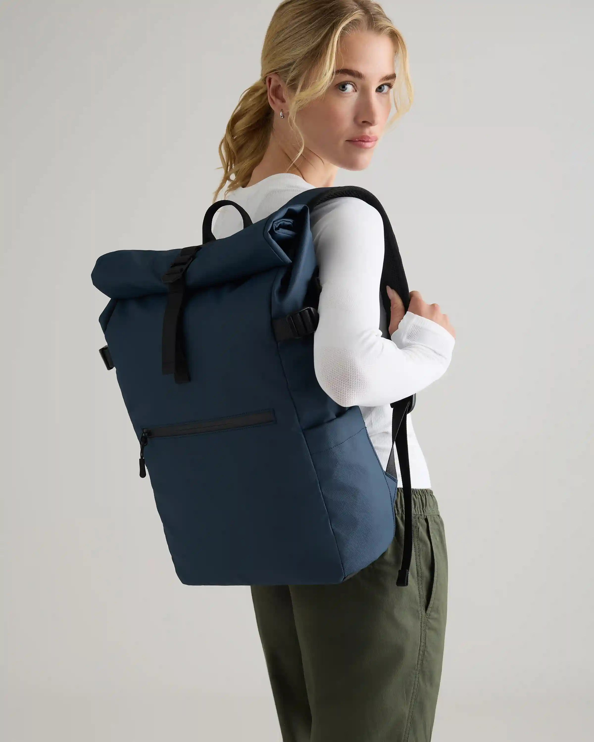 Weather Proof Roll-Top Backpack