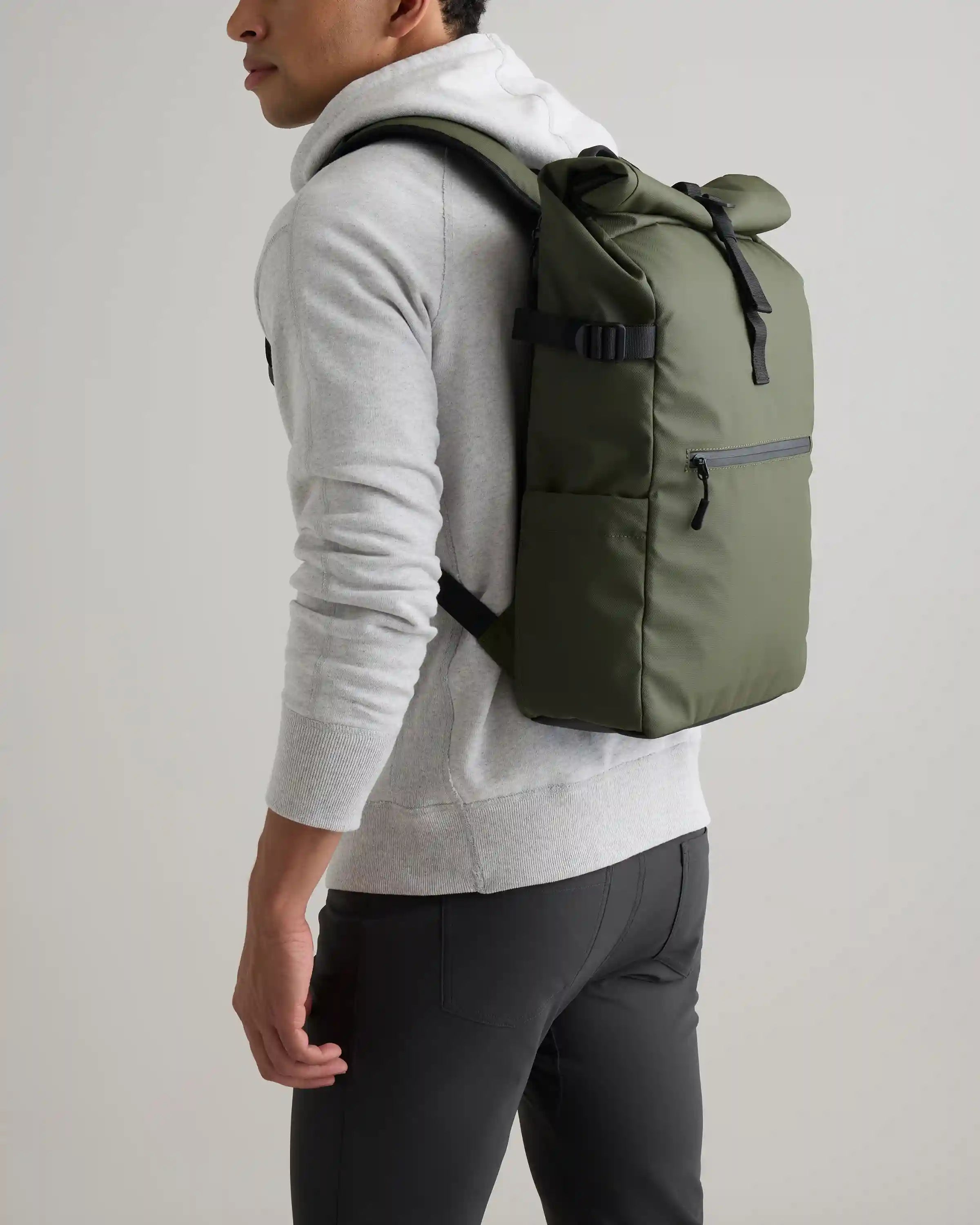 Weather Proof Roll-Top Backpack