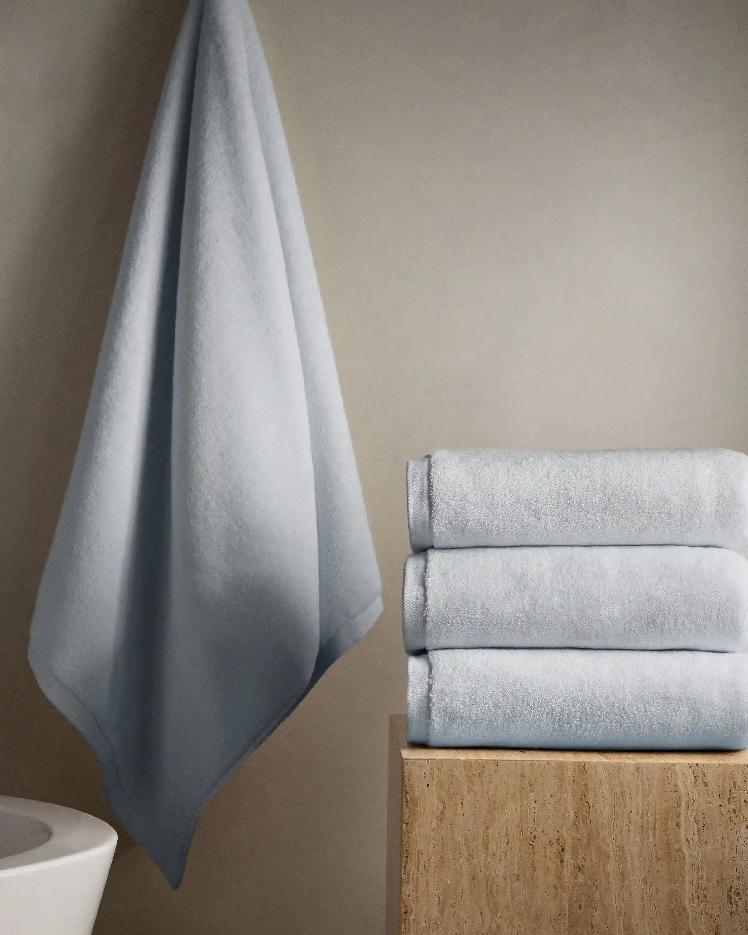 Plush Organic Turkish Cotton Bath Towel (Set of 2)