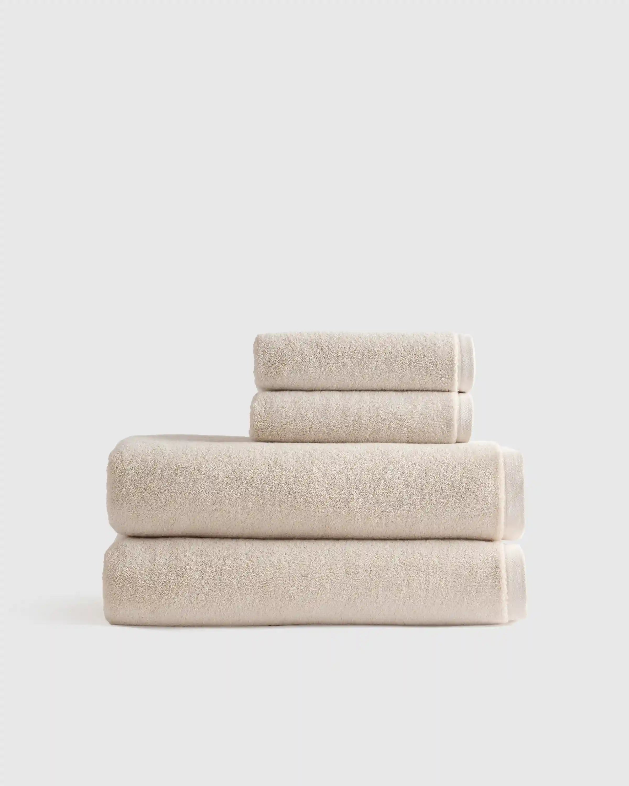 Plush Organic Turkish Cotton Bath Sheet Bundle (4 pieces)
