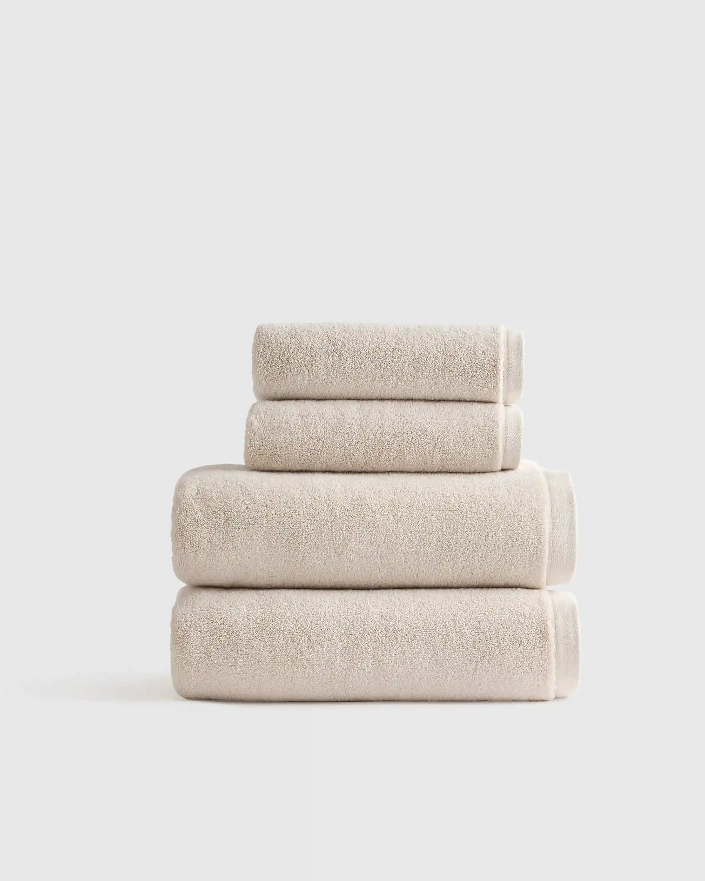Plush Organic Turkish Cotton Bath Bundle (4 pieces)