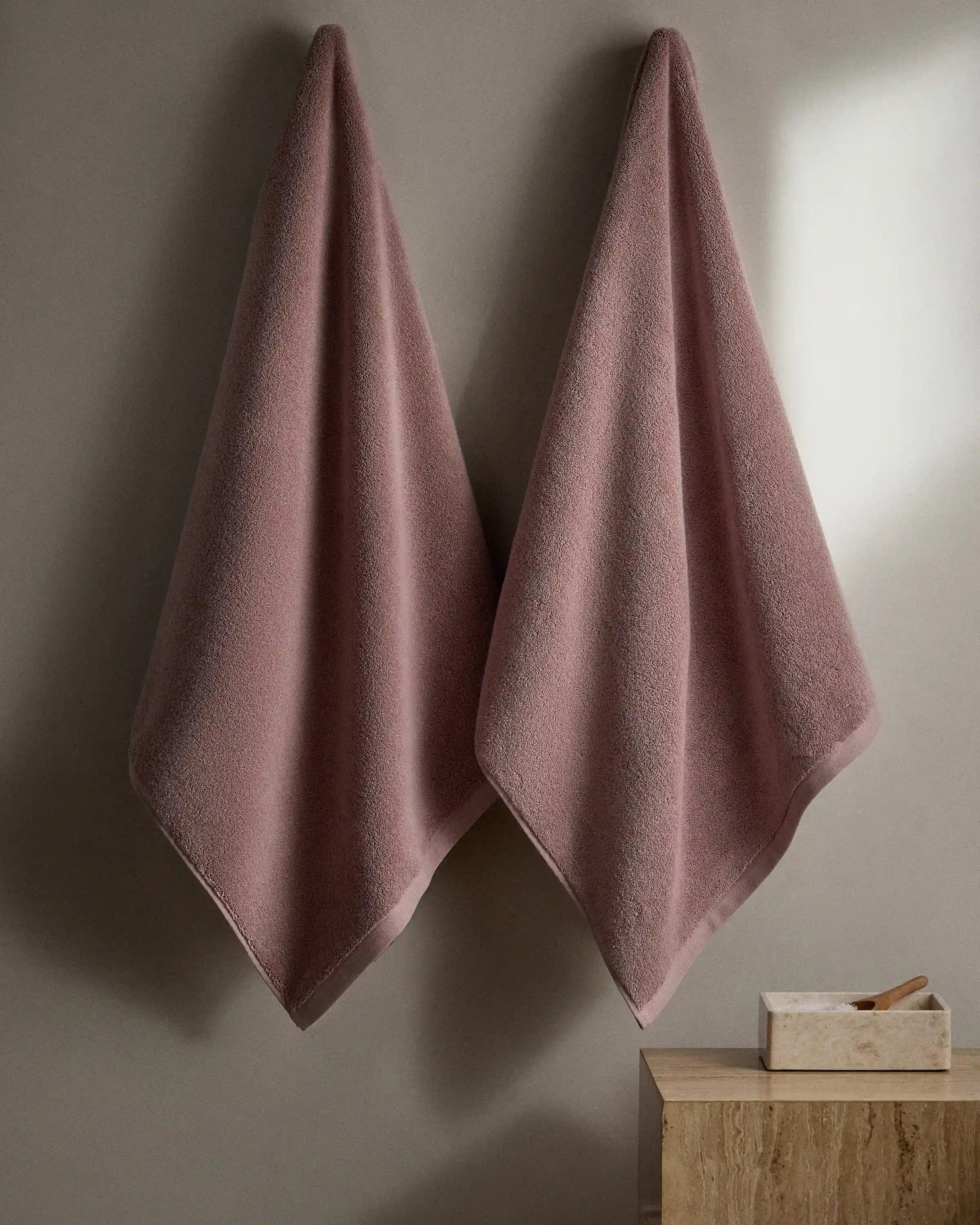 Plush Organic Turkish Cotton Bath Towel (Set of 2)