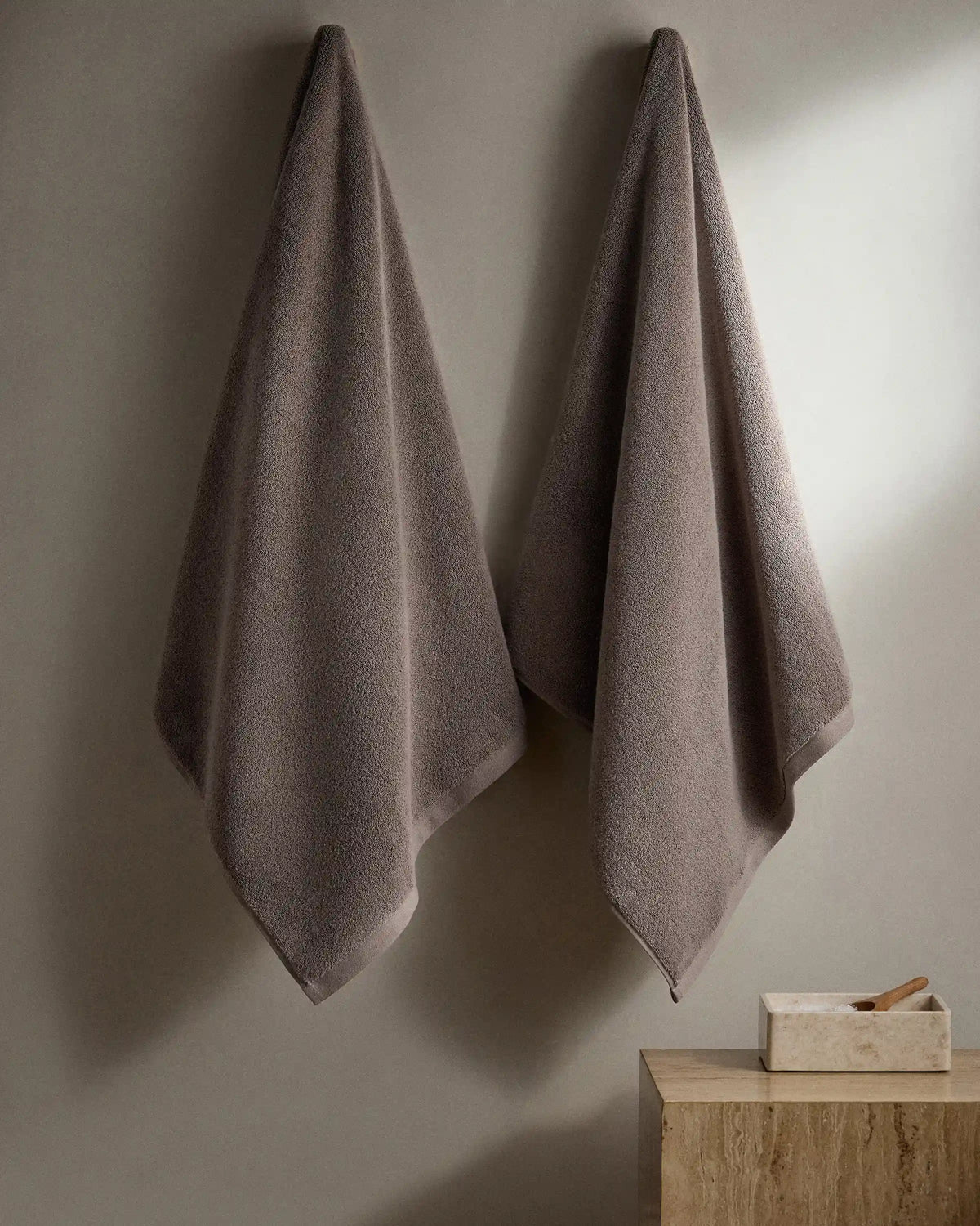 Plush Organic Turkish Cotton Bath Towel (Set of 2)