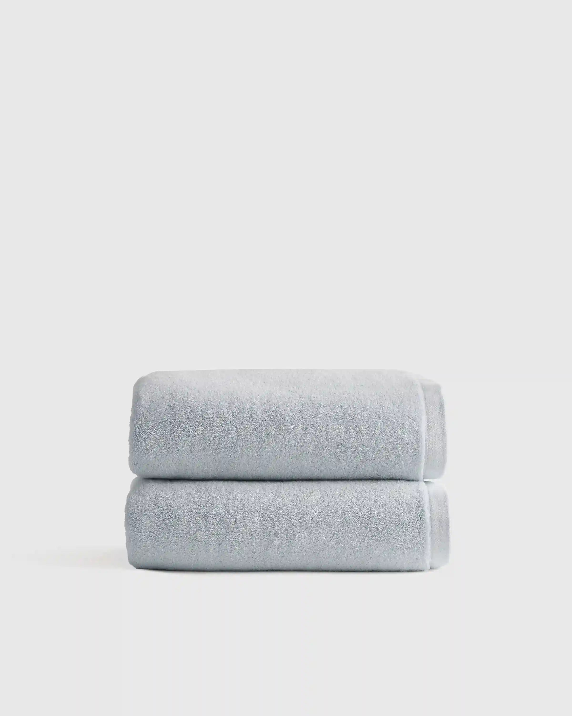 Plush Organic Turkish Cotton Bath Towel (Set of 2)