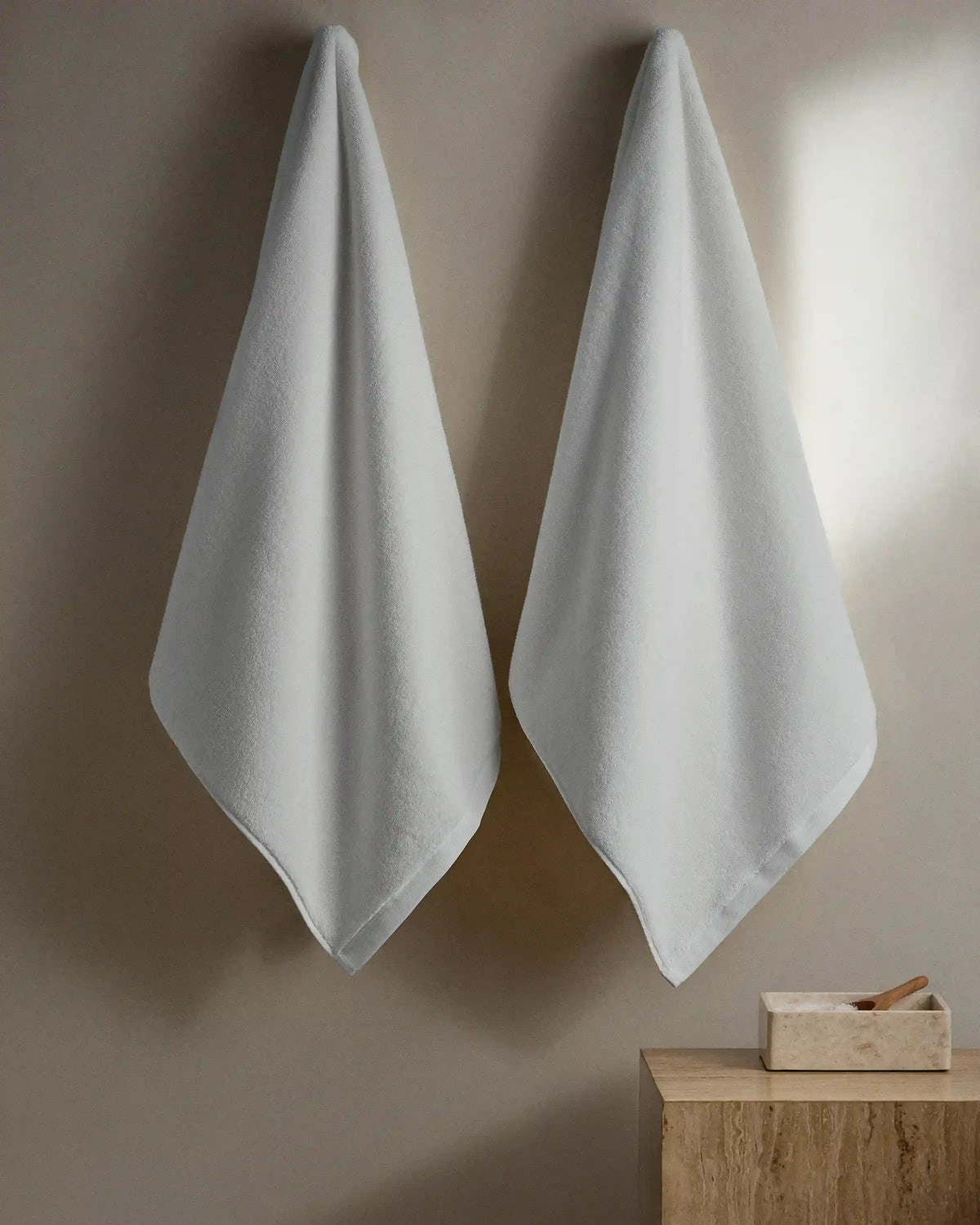 Plush Organic Turkish Cotton Bath Towel (Set of 2)