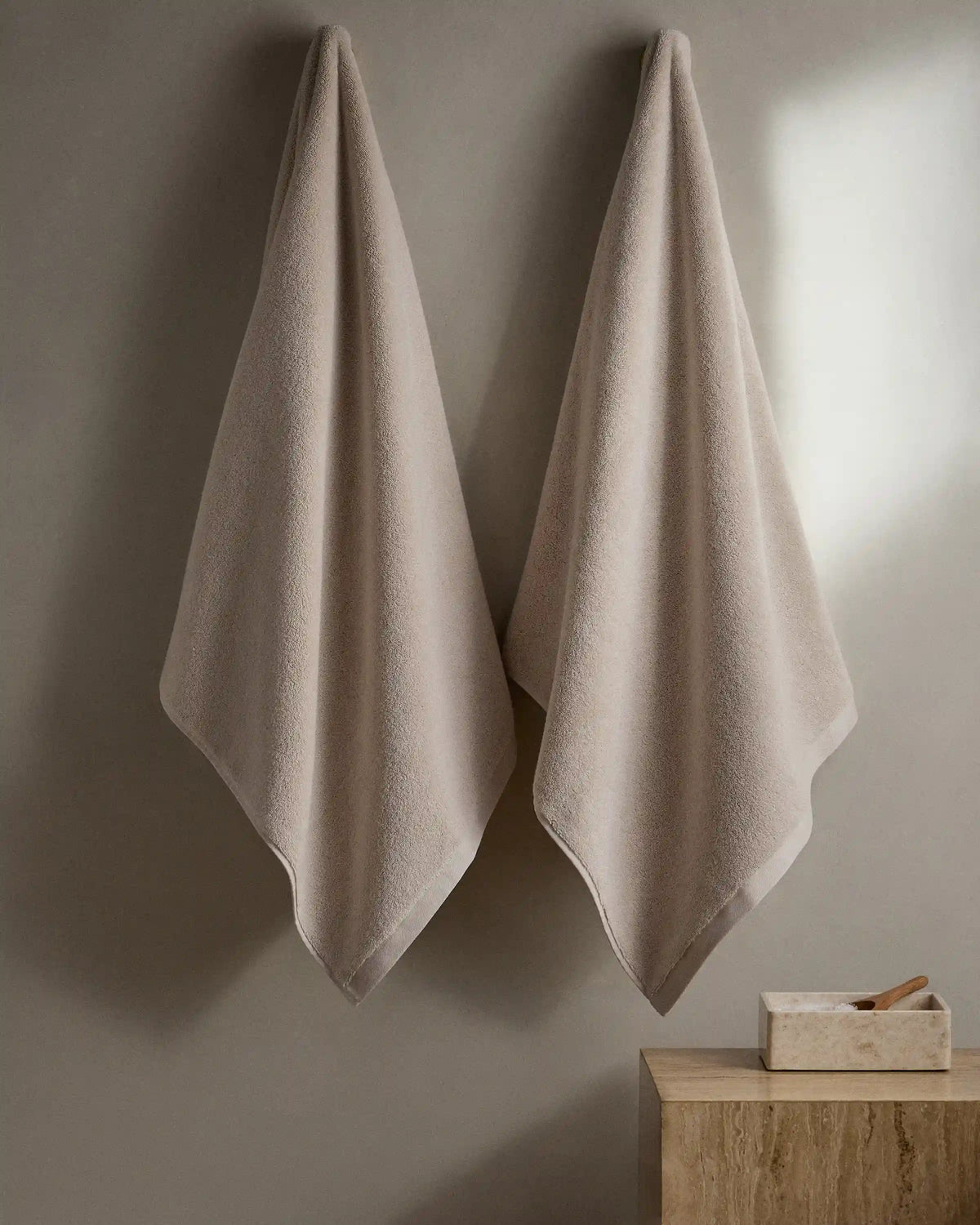 Plush Organic Turkish Cotton Bath Towel (Set of 2)