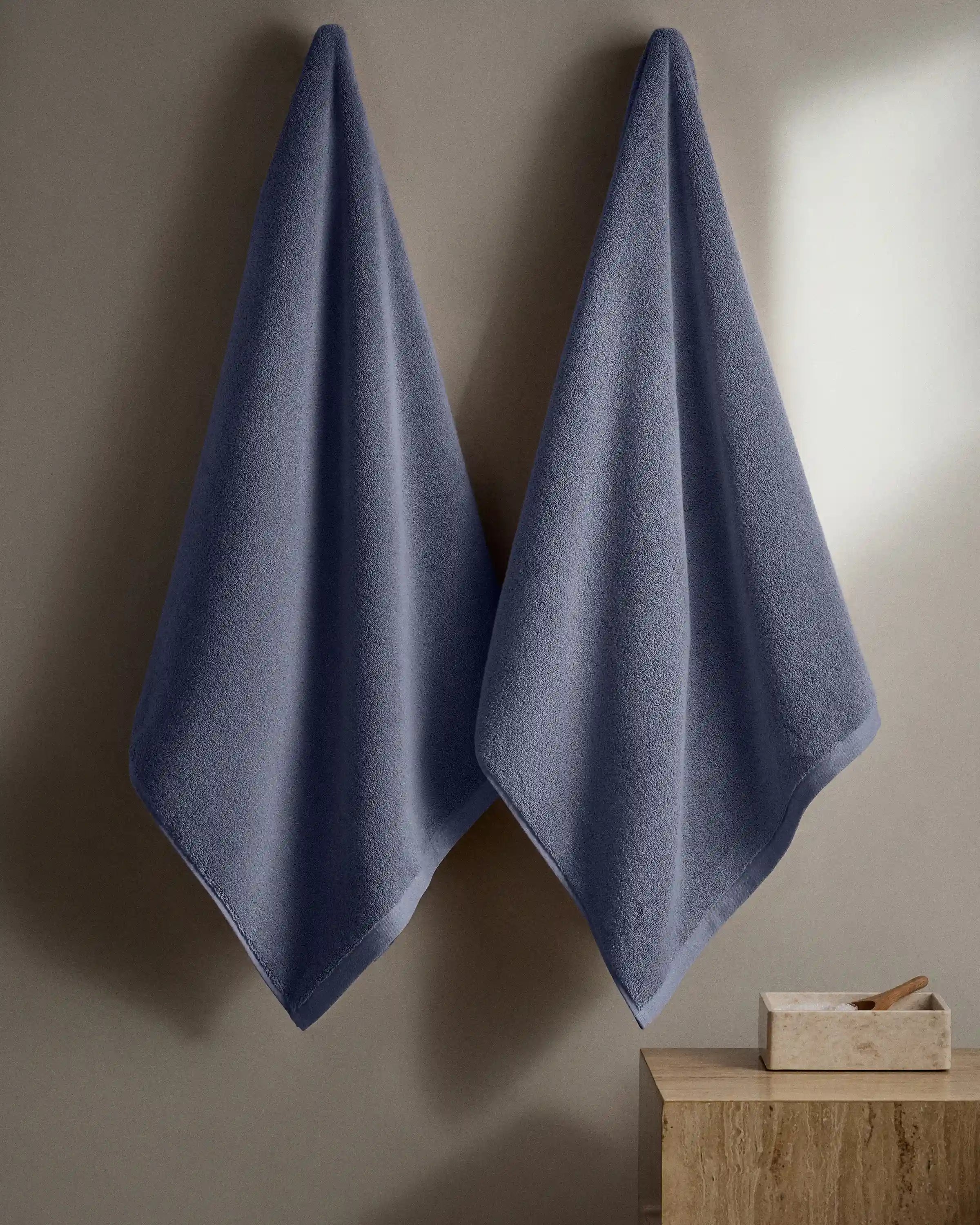 Plush Organic Turkish Cotton Bath Towel (Set of 2)