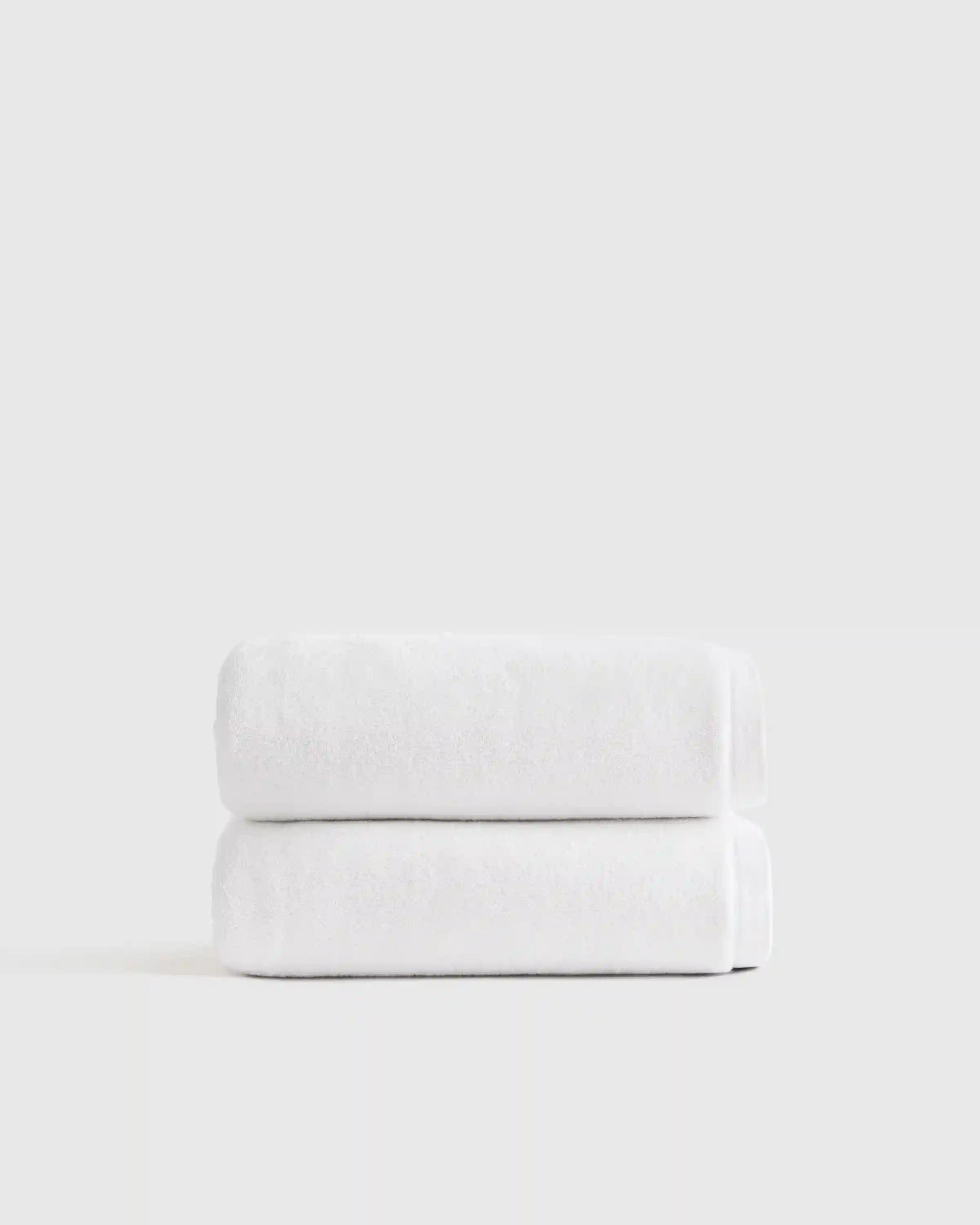 Plush Organic Turkish Cotton Bath Towel (Set of 2)