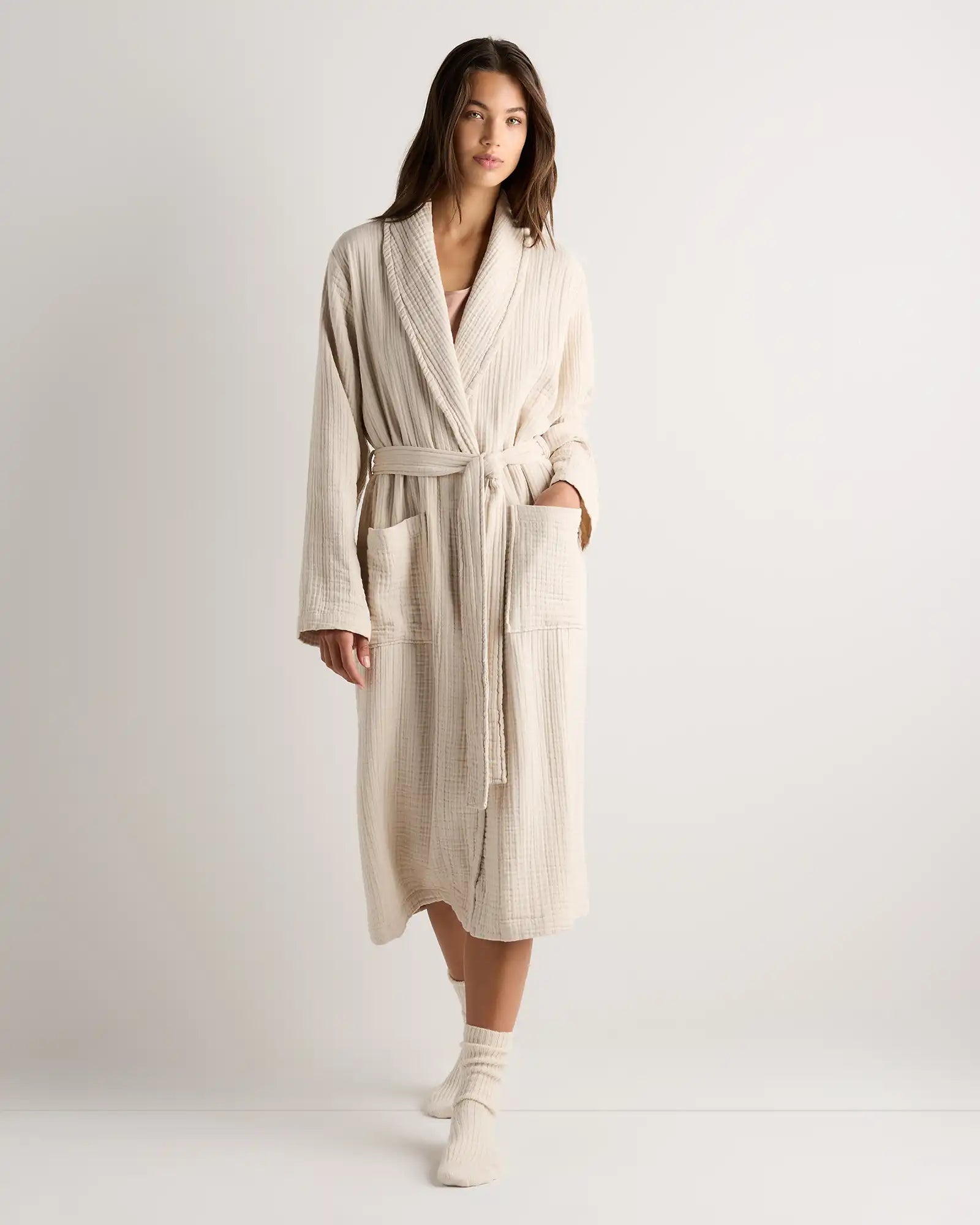 Soft Layered Turkish Cotton Robe