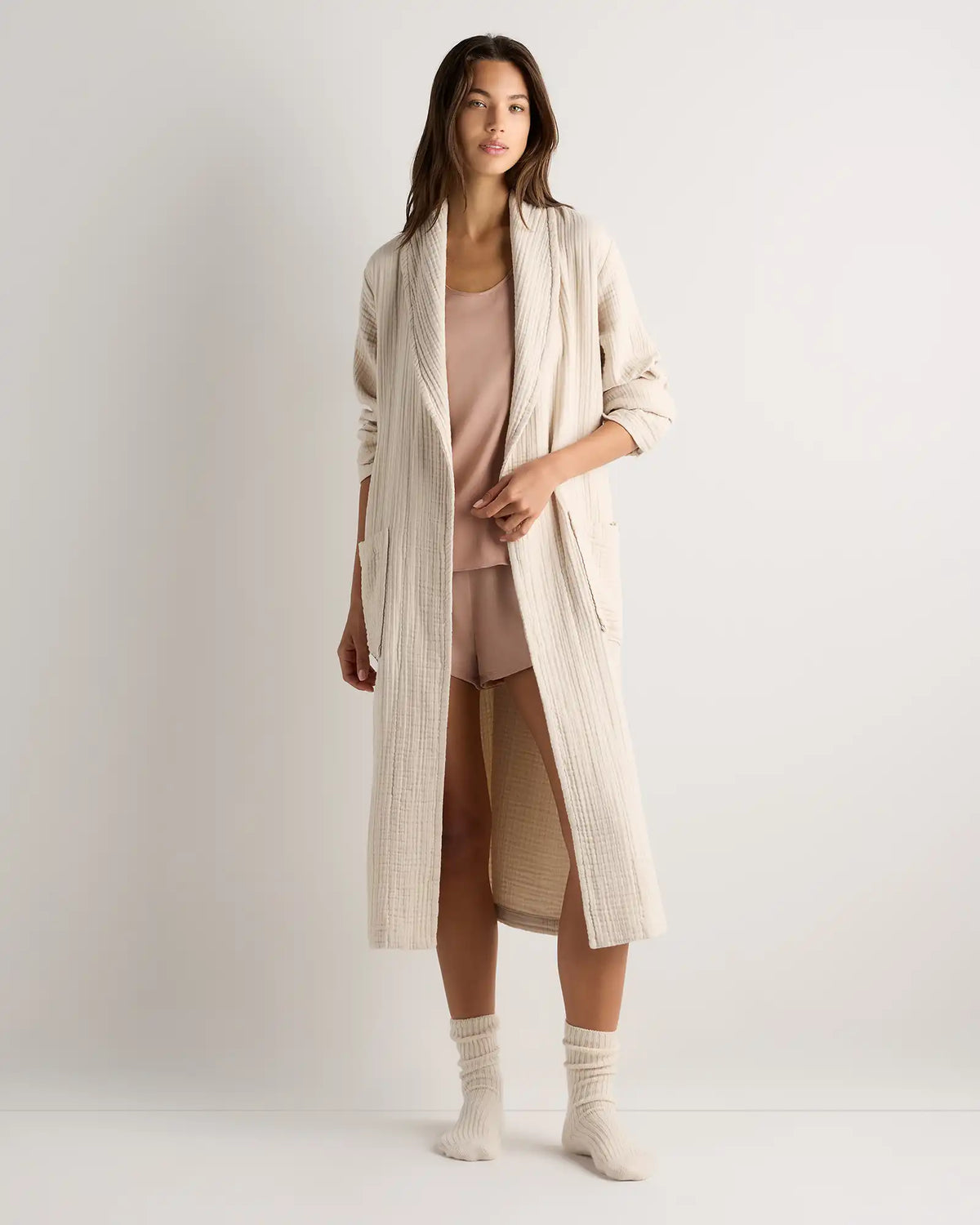 Soft Layered Turkish Cotton Robe