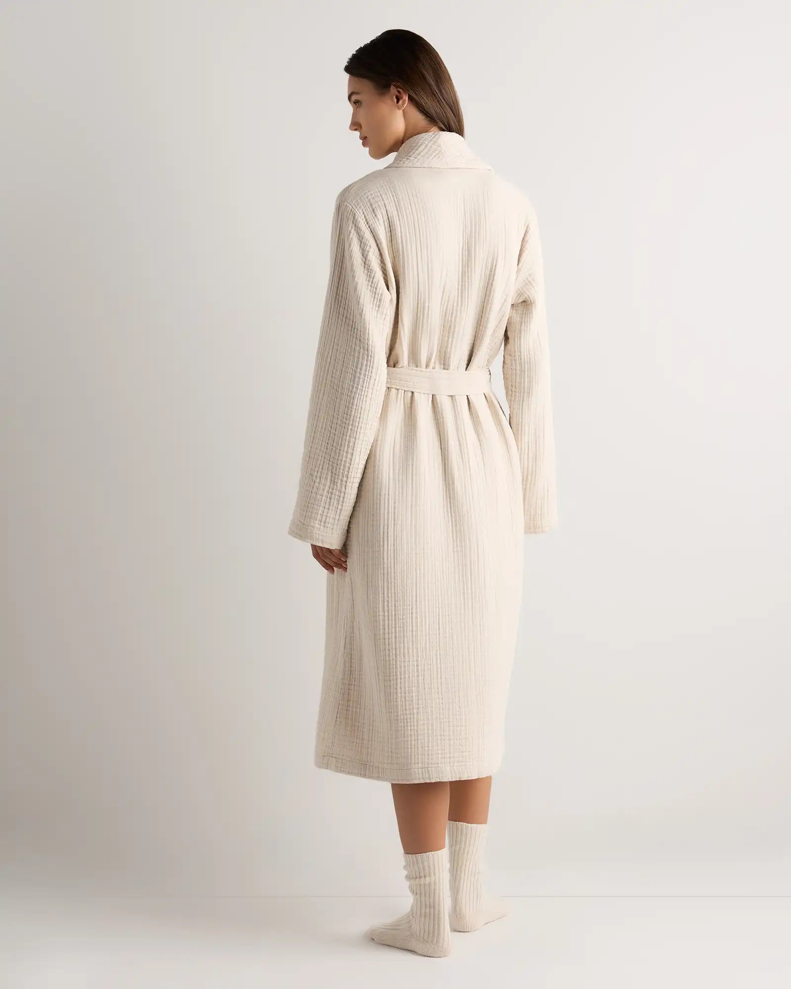 Soft Layered Turkish Cotton Robe