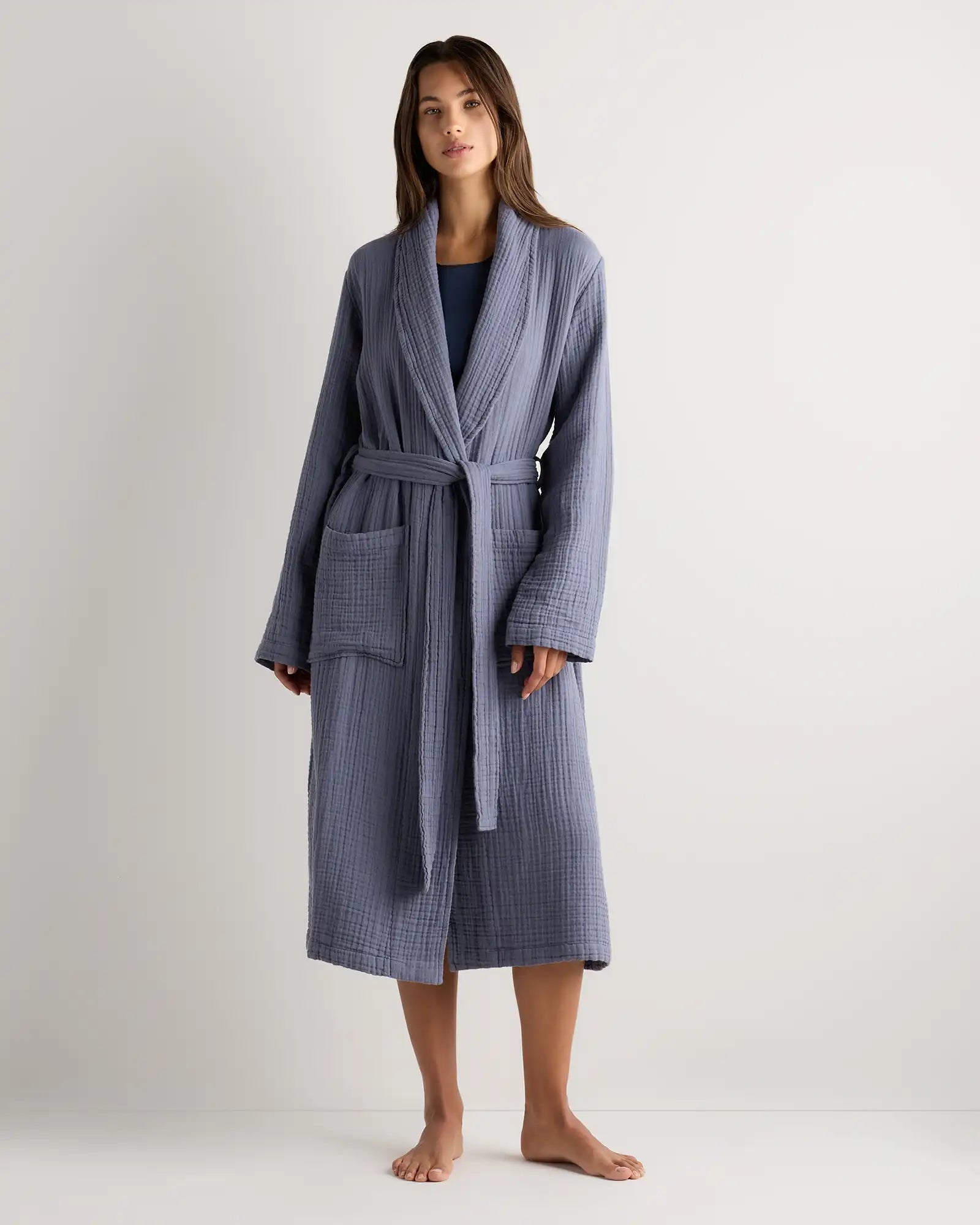 Soft Layered Turkish Cotton Robe