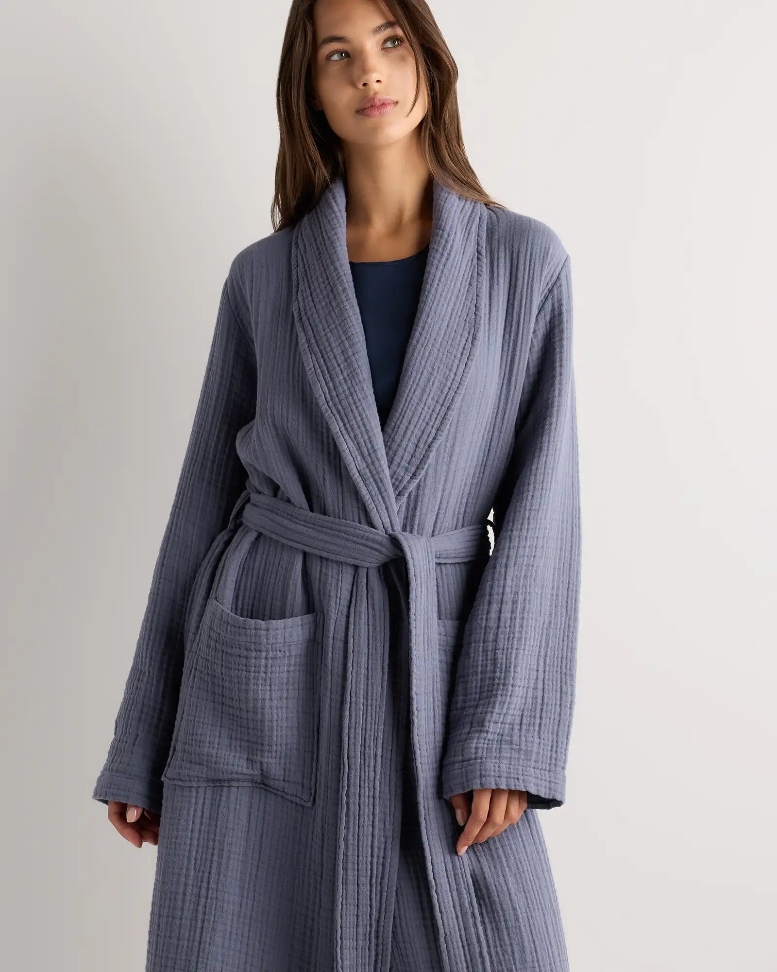 Soft Layered Turkish Cotton Robe