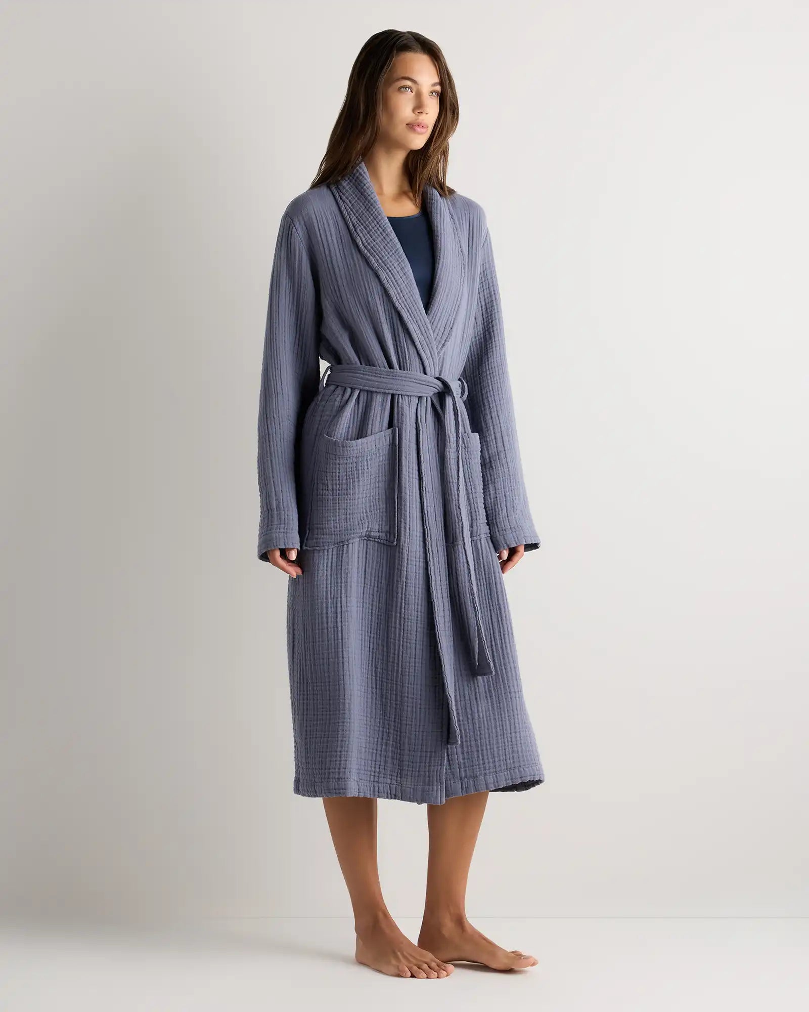 Soft Layered Turkish Cotton Robe