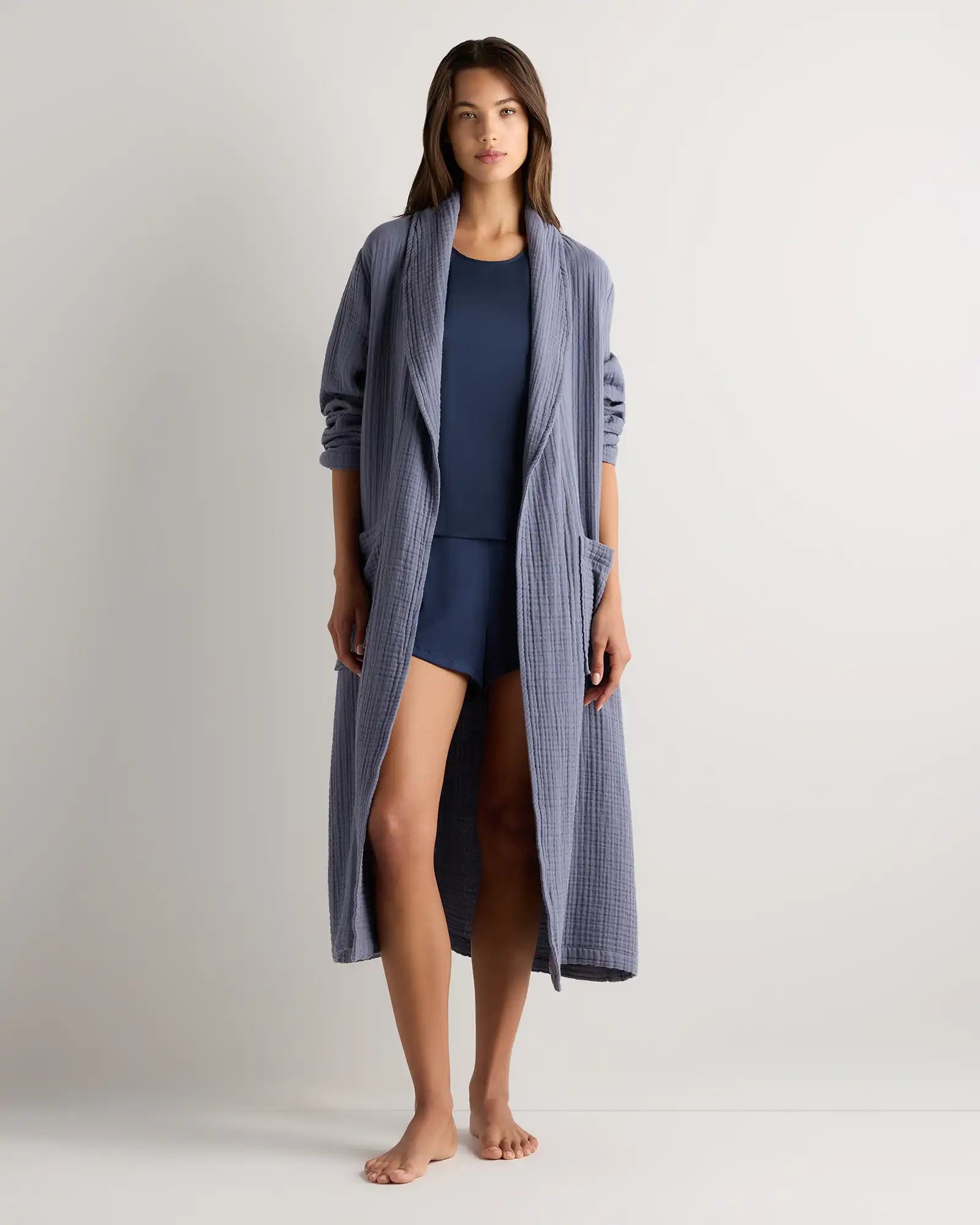 Soft Layered Turkish Cotton Robe
