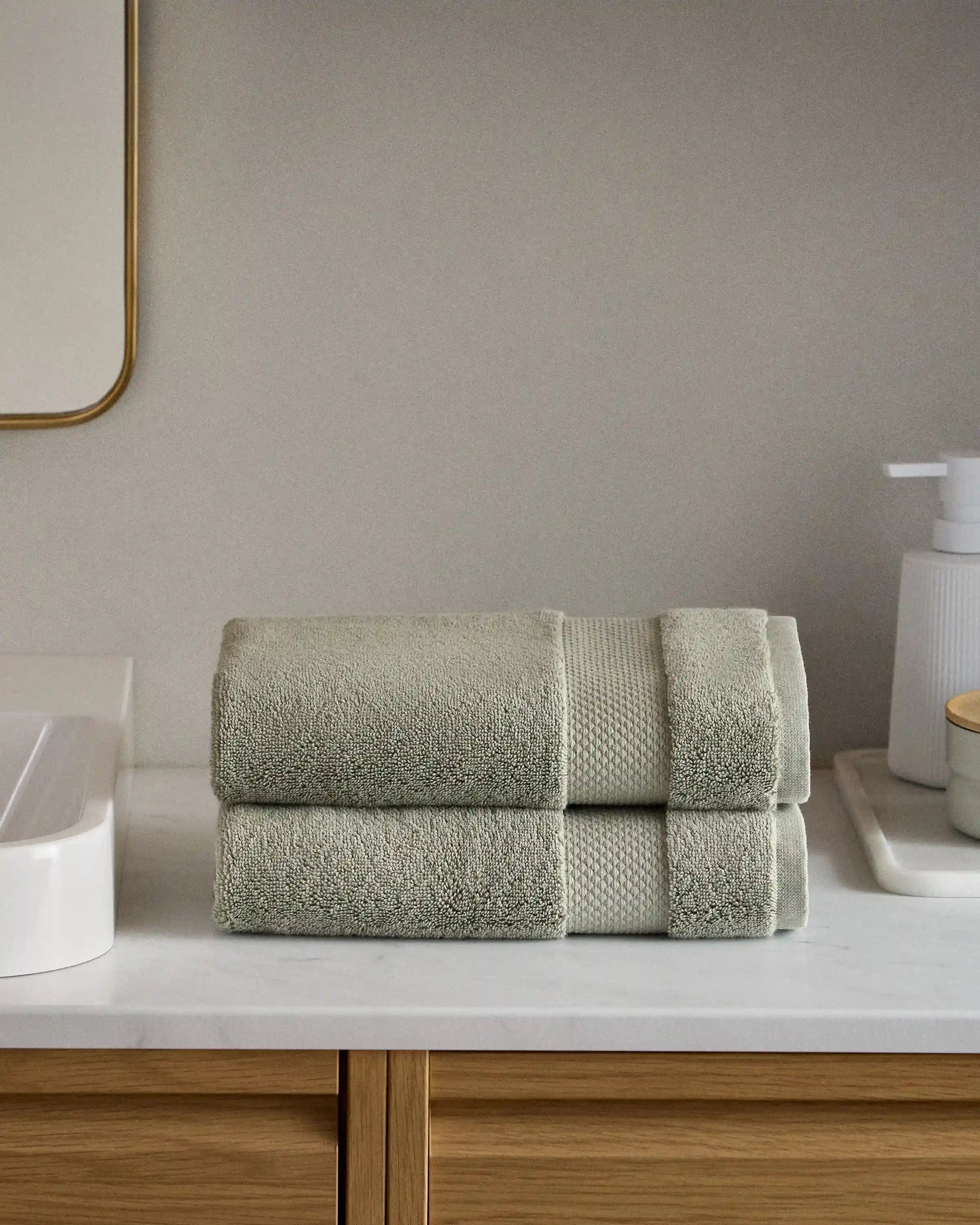 Turkish Ultra Plush Hand Towel (Set of 2)