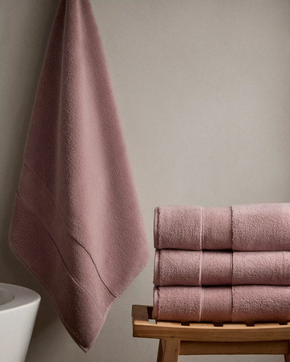 Classic Organic Turkish Cotton Bath Towel (Set of 2)
