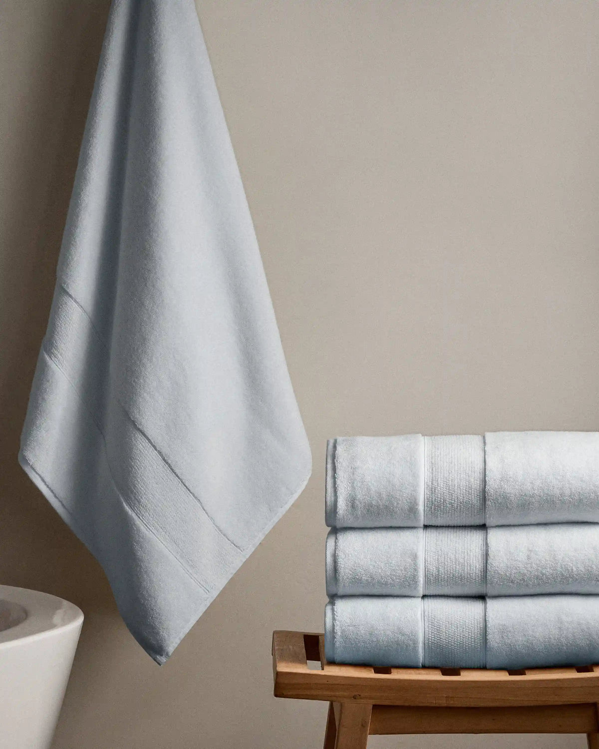Classic Organic Turkish Cotton Bath Towel (Set of 2)