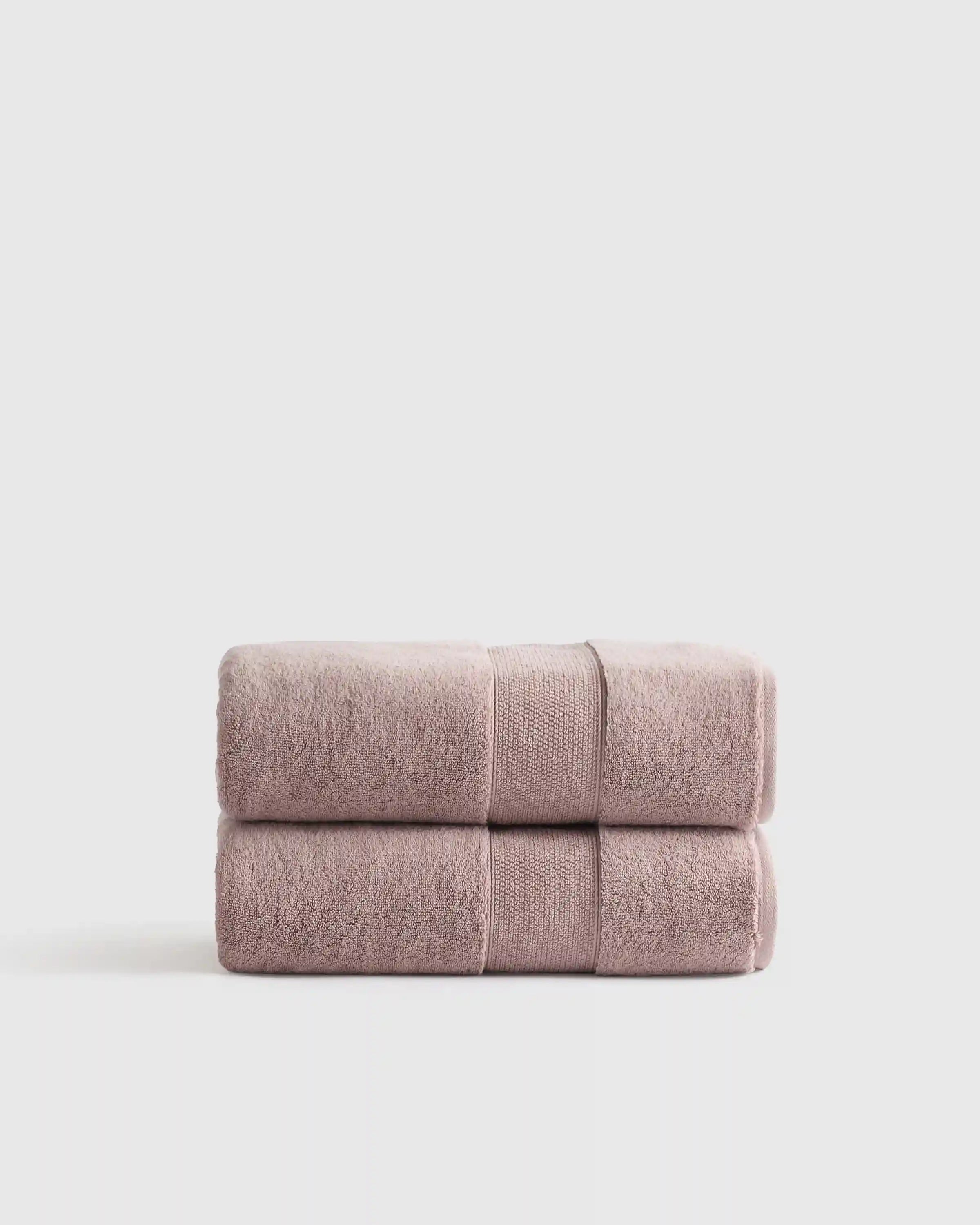Classic Organic Turkish Cotton Bath Towel (Set of 2)
