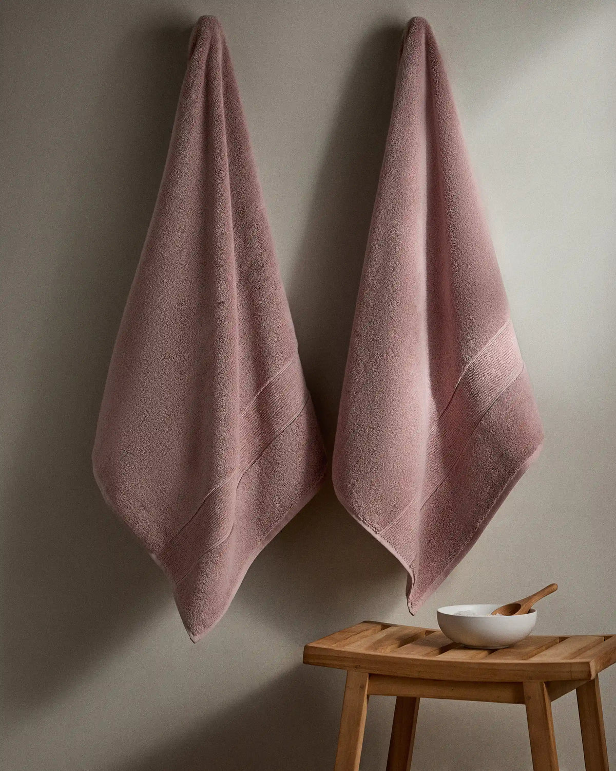 Classic Organic Turkish Cotton Bath Towel (Set of 2)