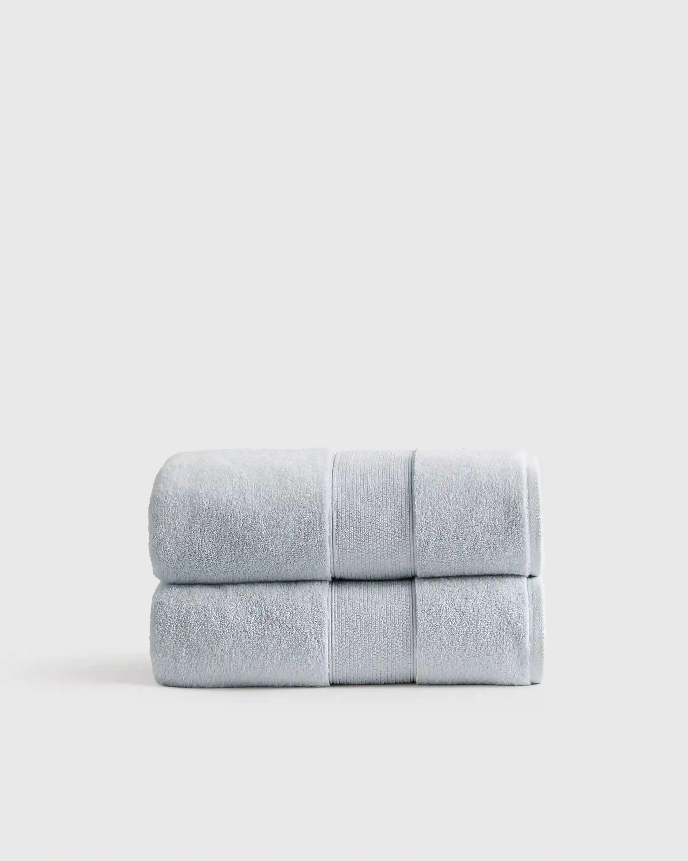 Classic Organic Turkish Cotton Bath Towel (Set of 2)