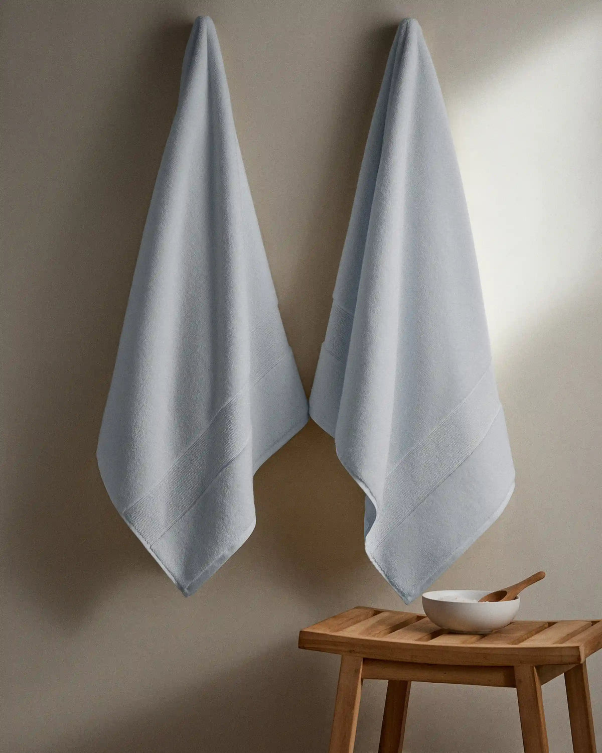 Classic Organic Turkish Cotton Bath Towel (Set of 2)