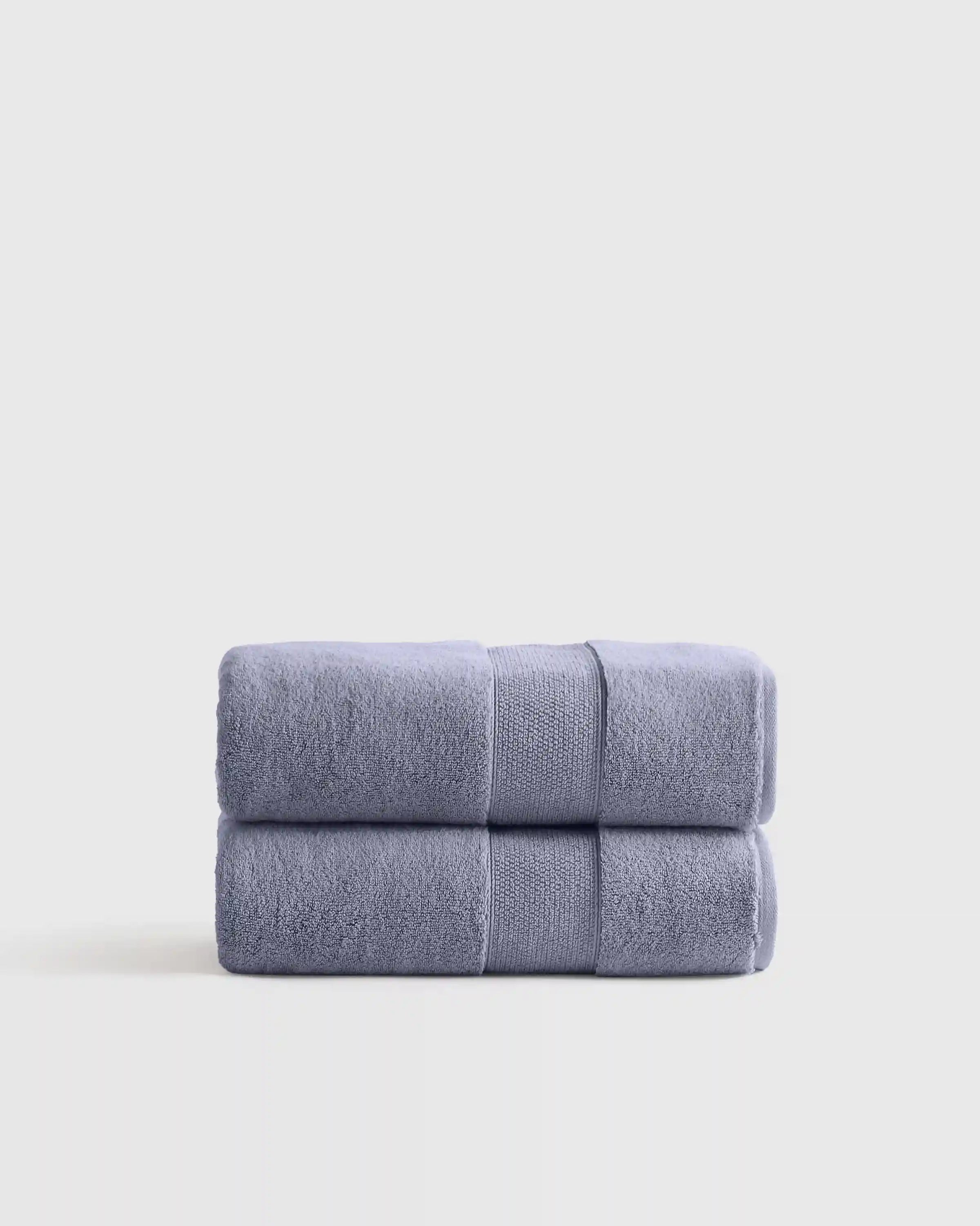Classic Organic Turkish Cotton Bath Towel (Set of 2)