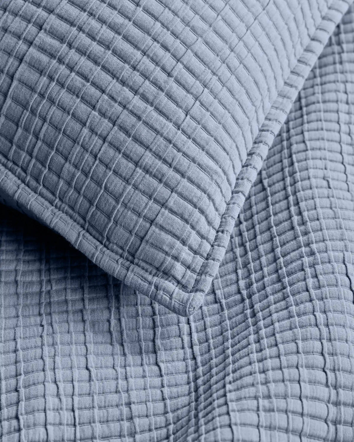 Organic Ribbed Cotton Shams