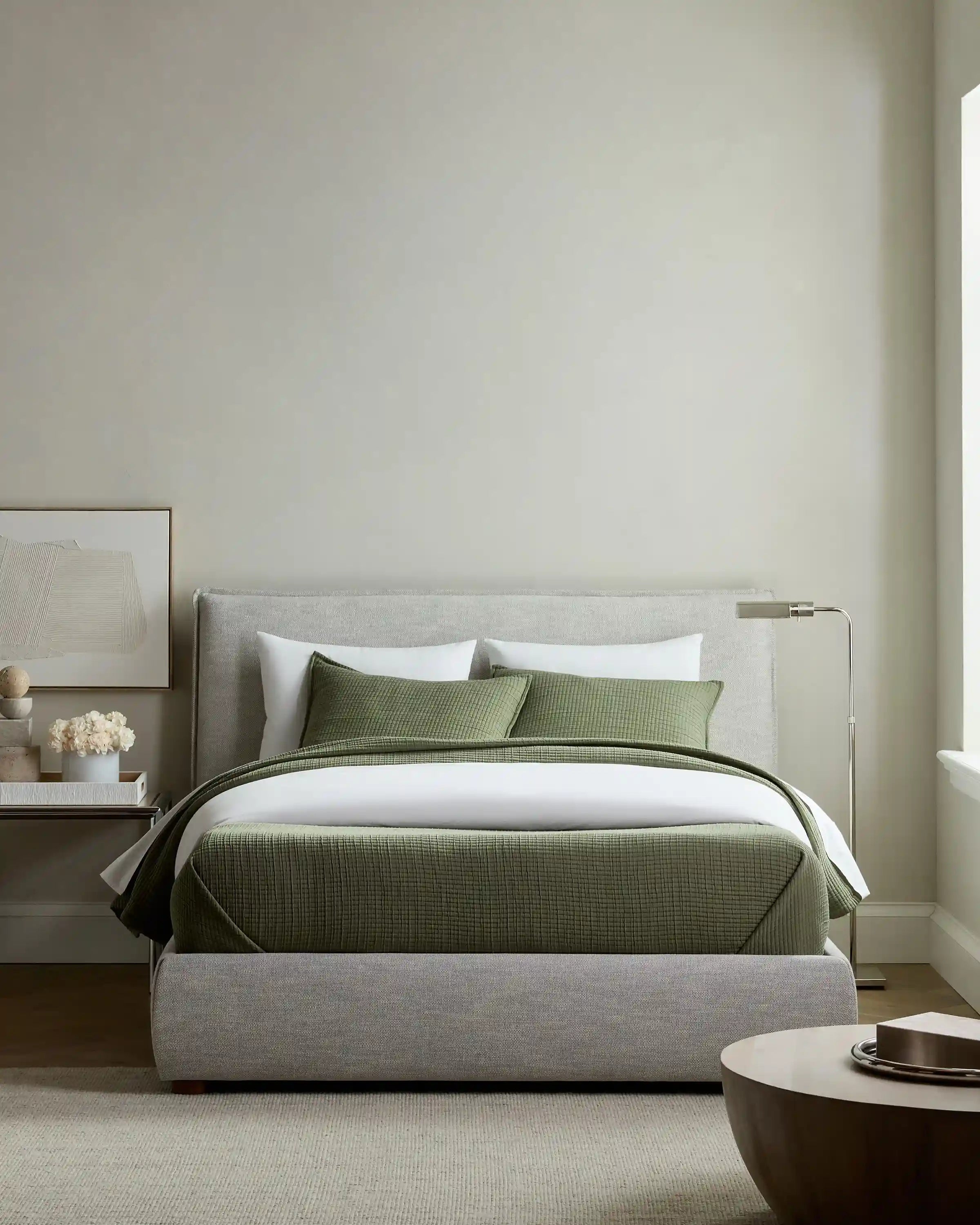 Organic Ribbed Cotton Shams