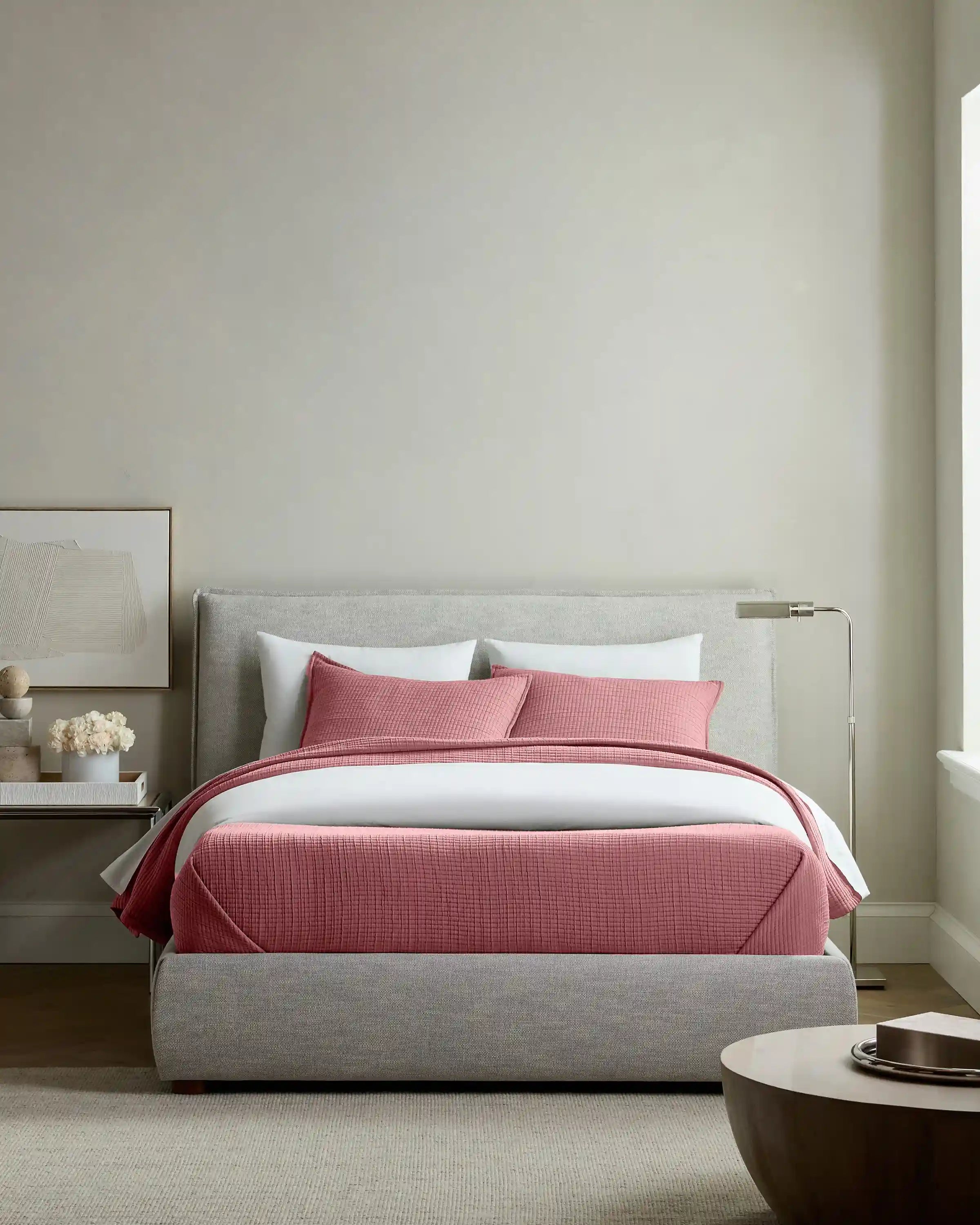 Organic Ribbed Cotton Shams