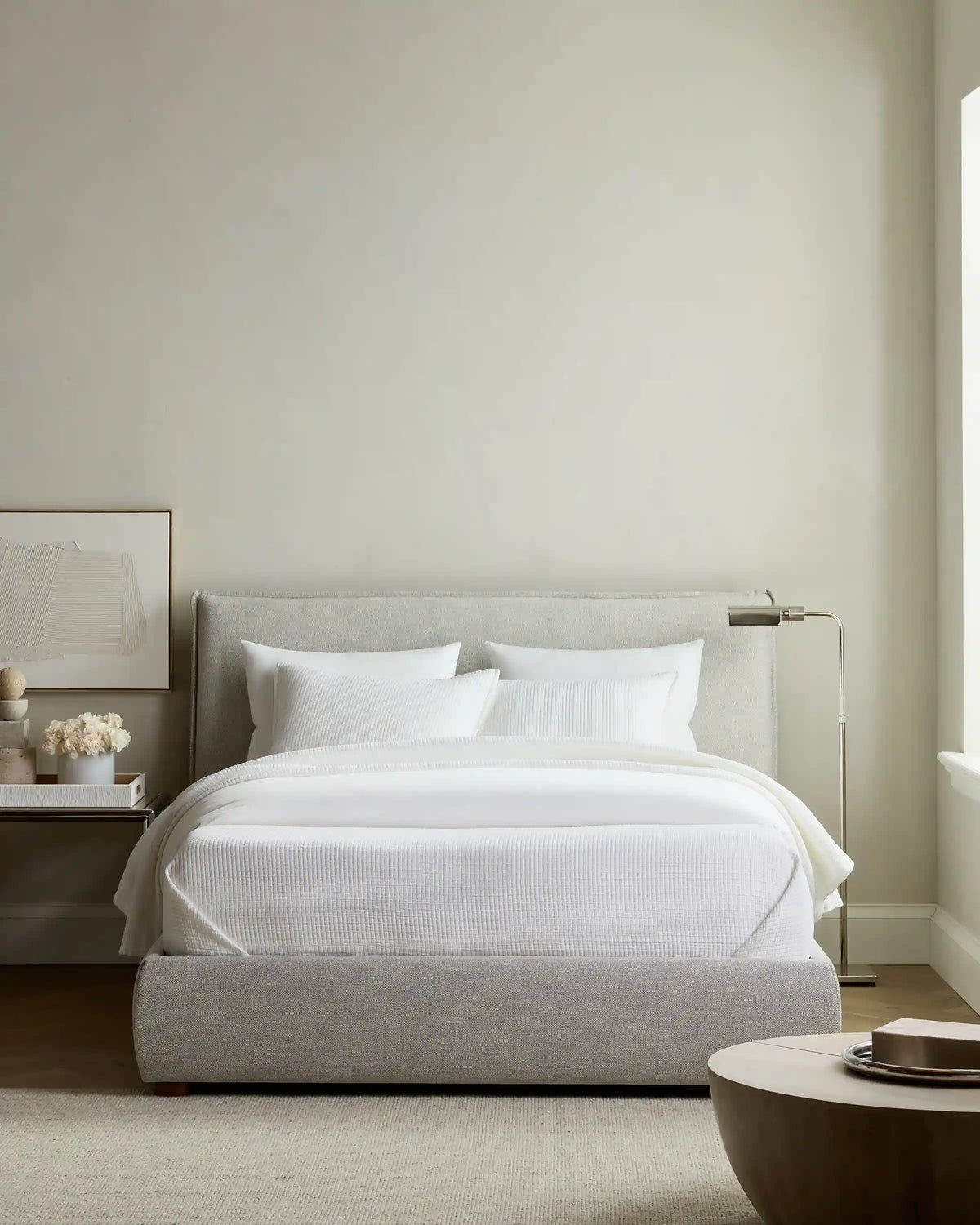Organic Ribbed Cotton Shams
