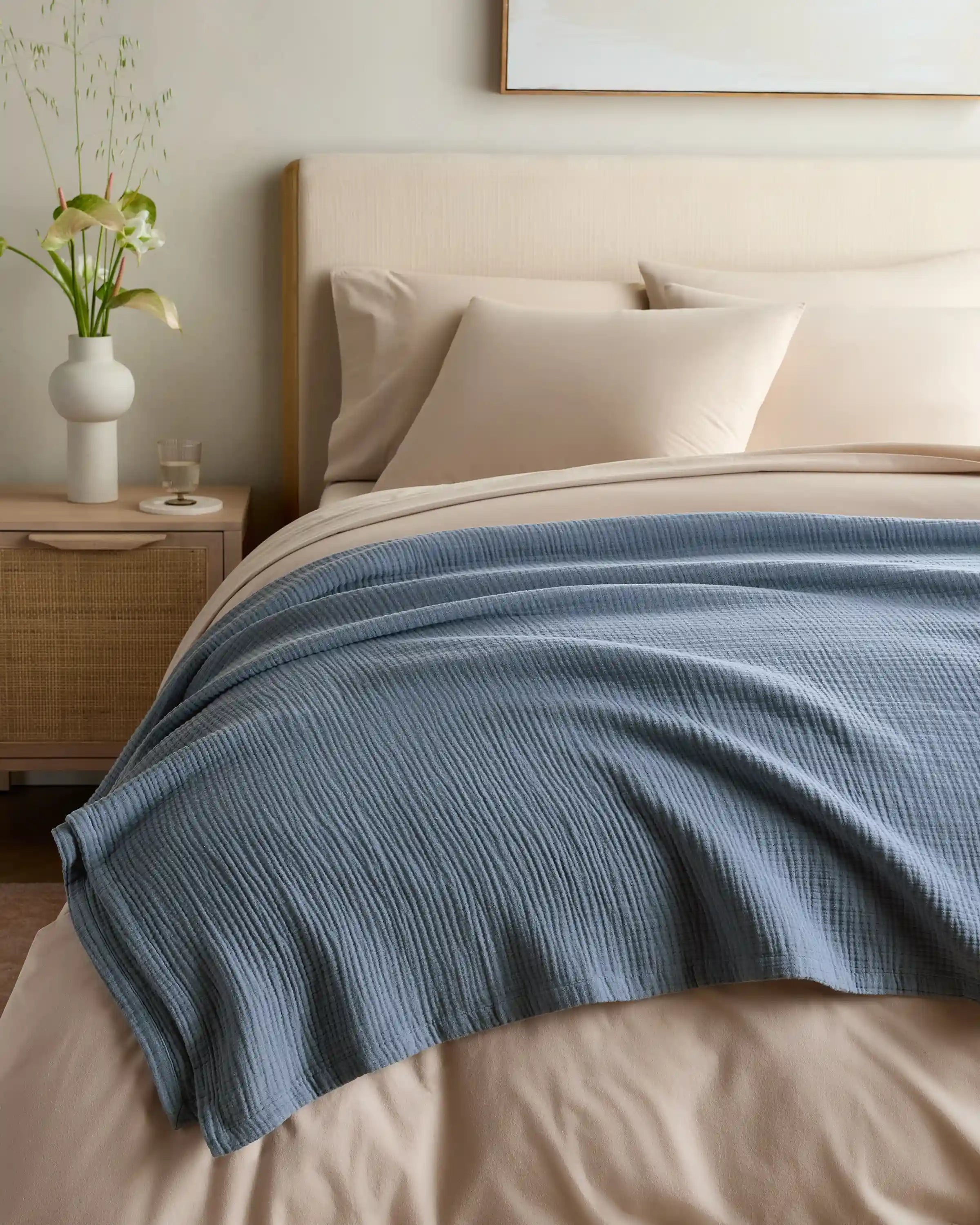 Organic Cotton Gauze Blanket