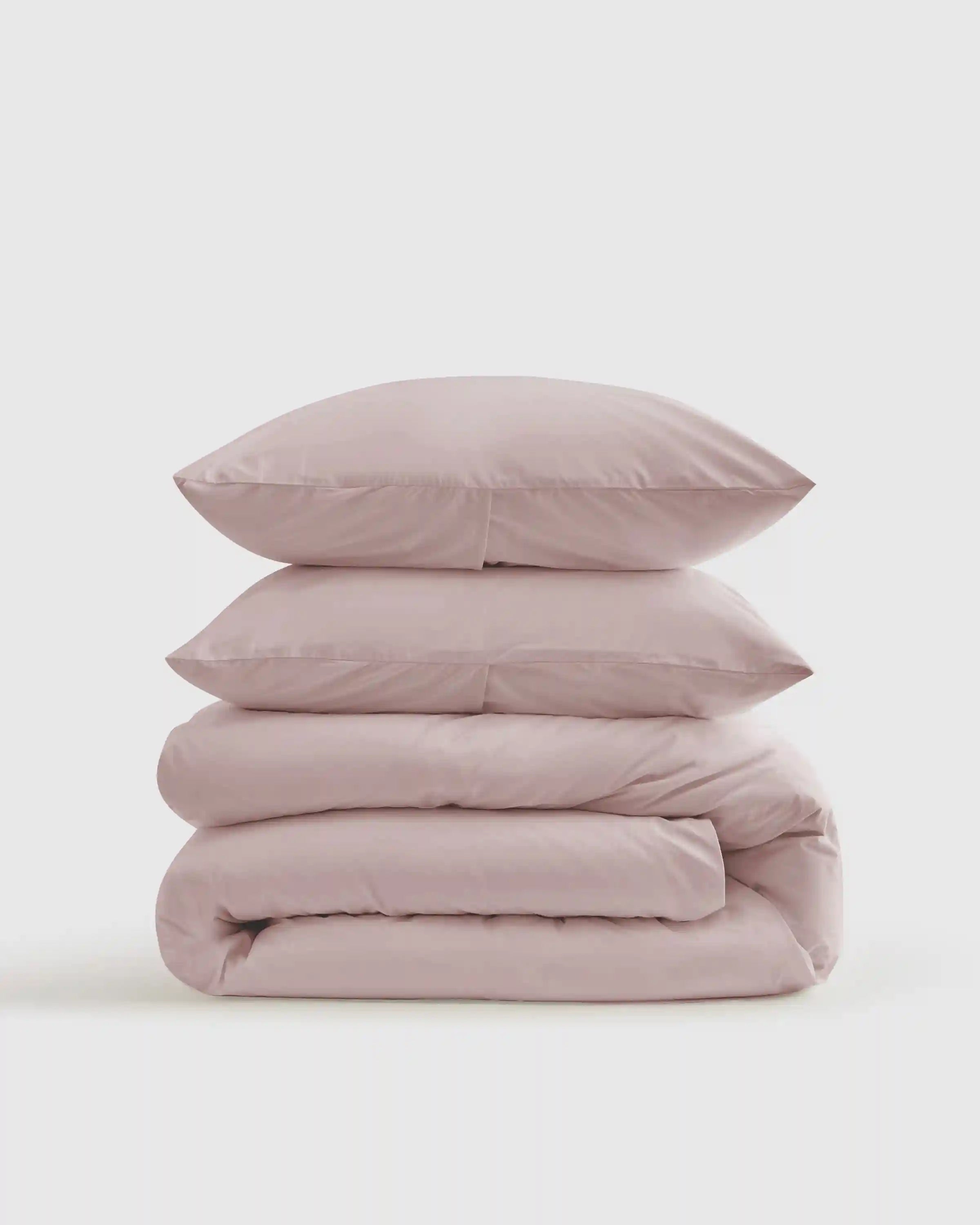 Organic Crisp Percale Duvet Cover Set