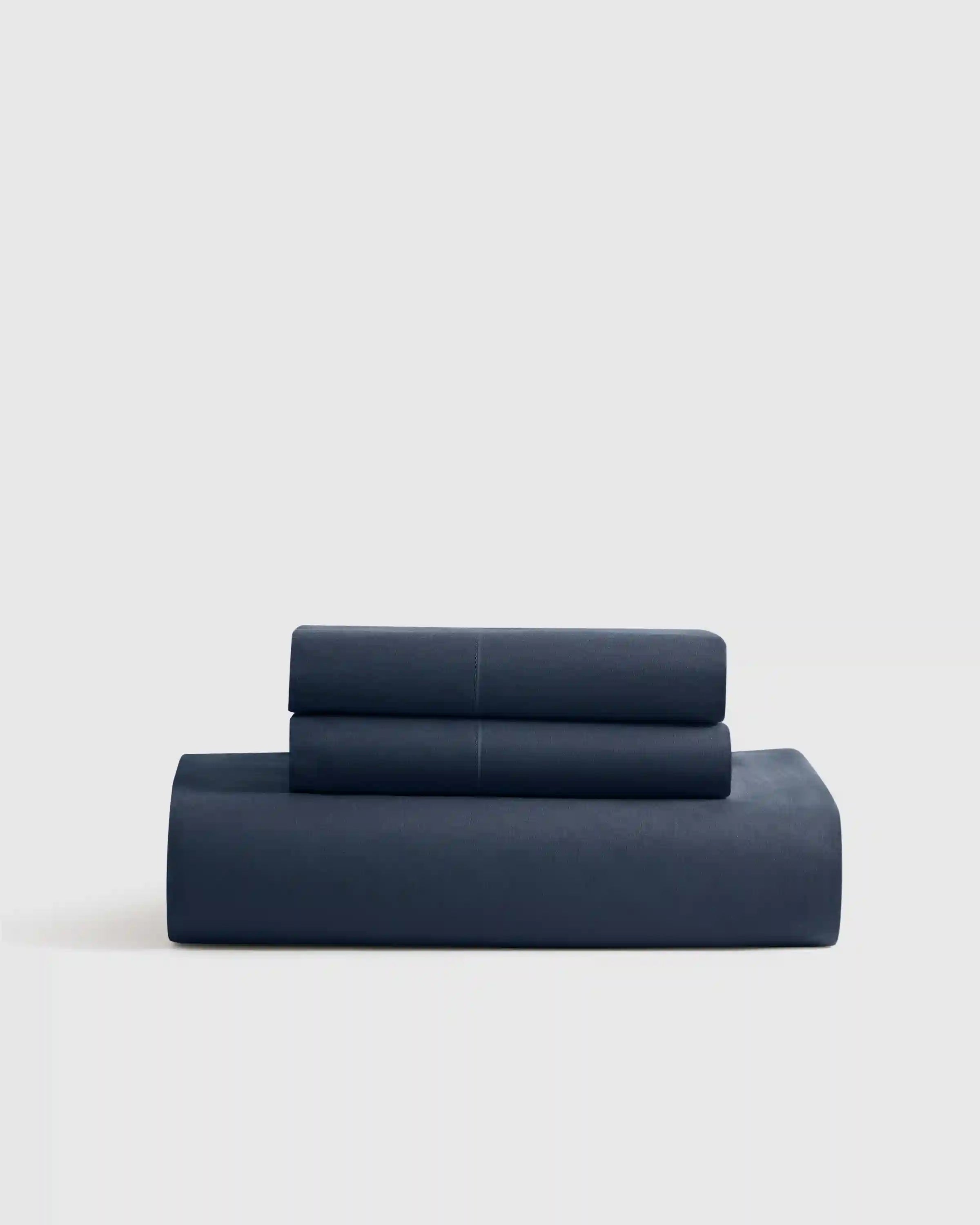 Organic Crisp Percale Fitted Sheet Set