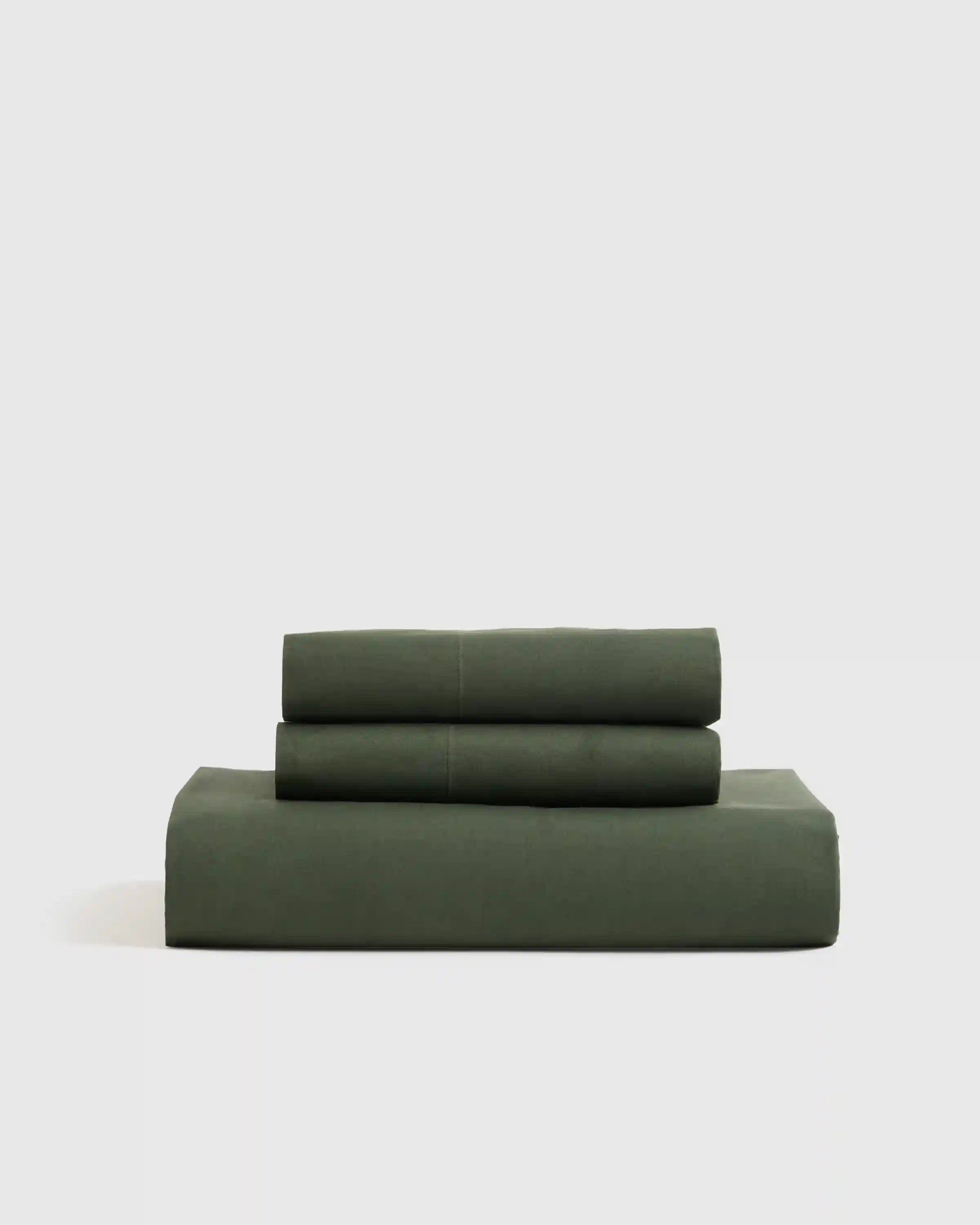 Organic Crisp Percale Fitted Sheet Set