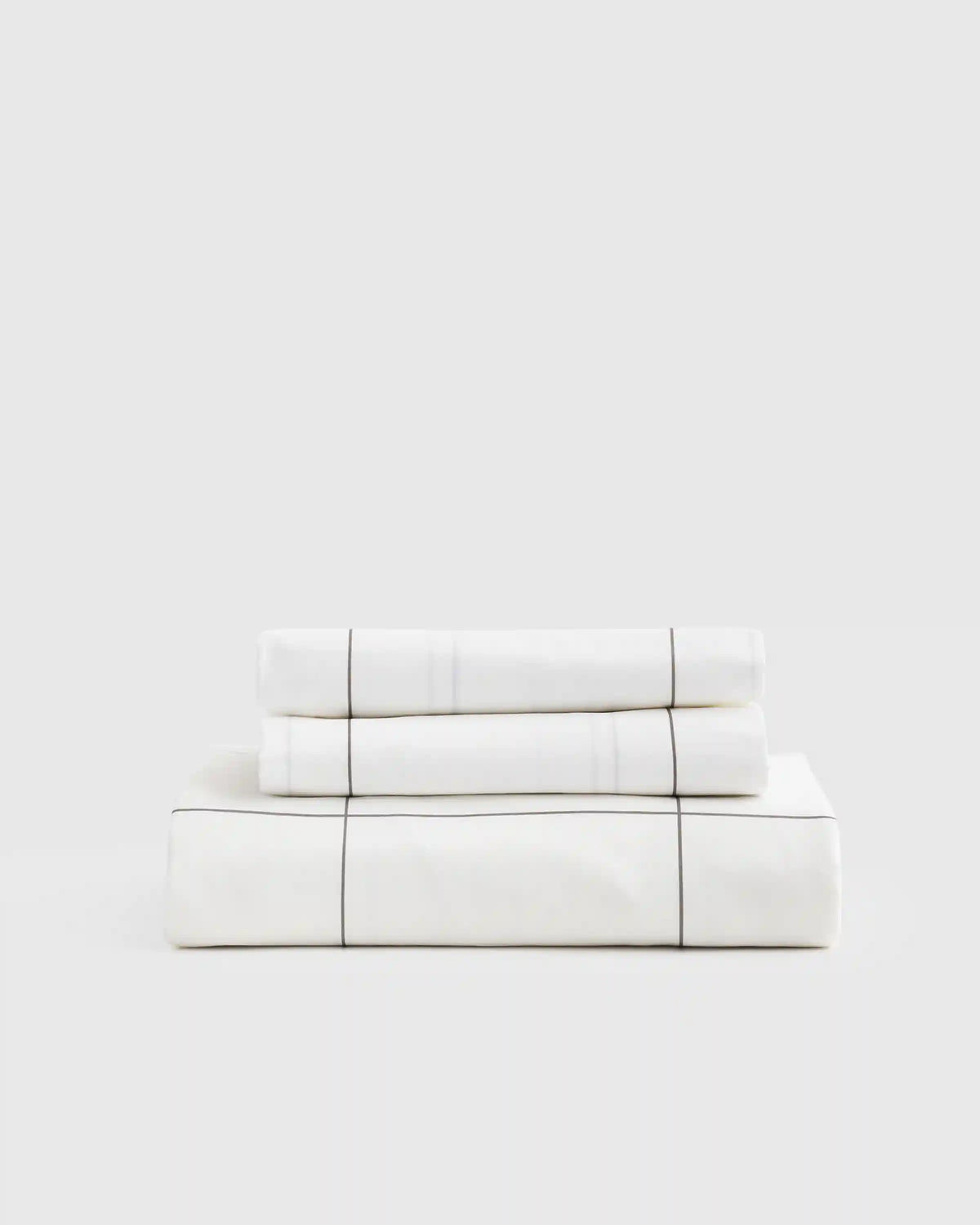 Organic Crisp Percale Fitted Sheet Set