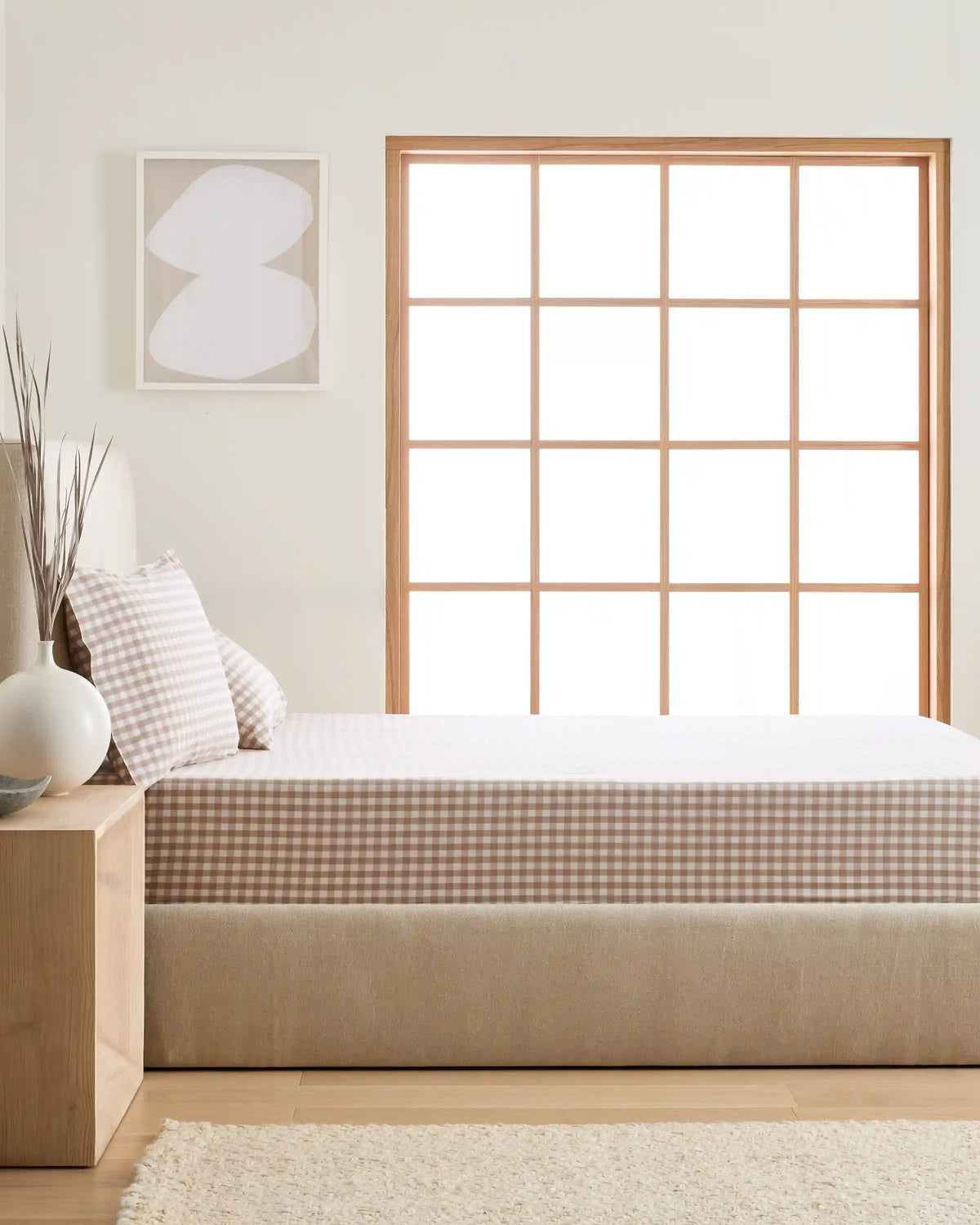 Organic Crisp Percale Fitted Sheet Set