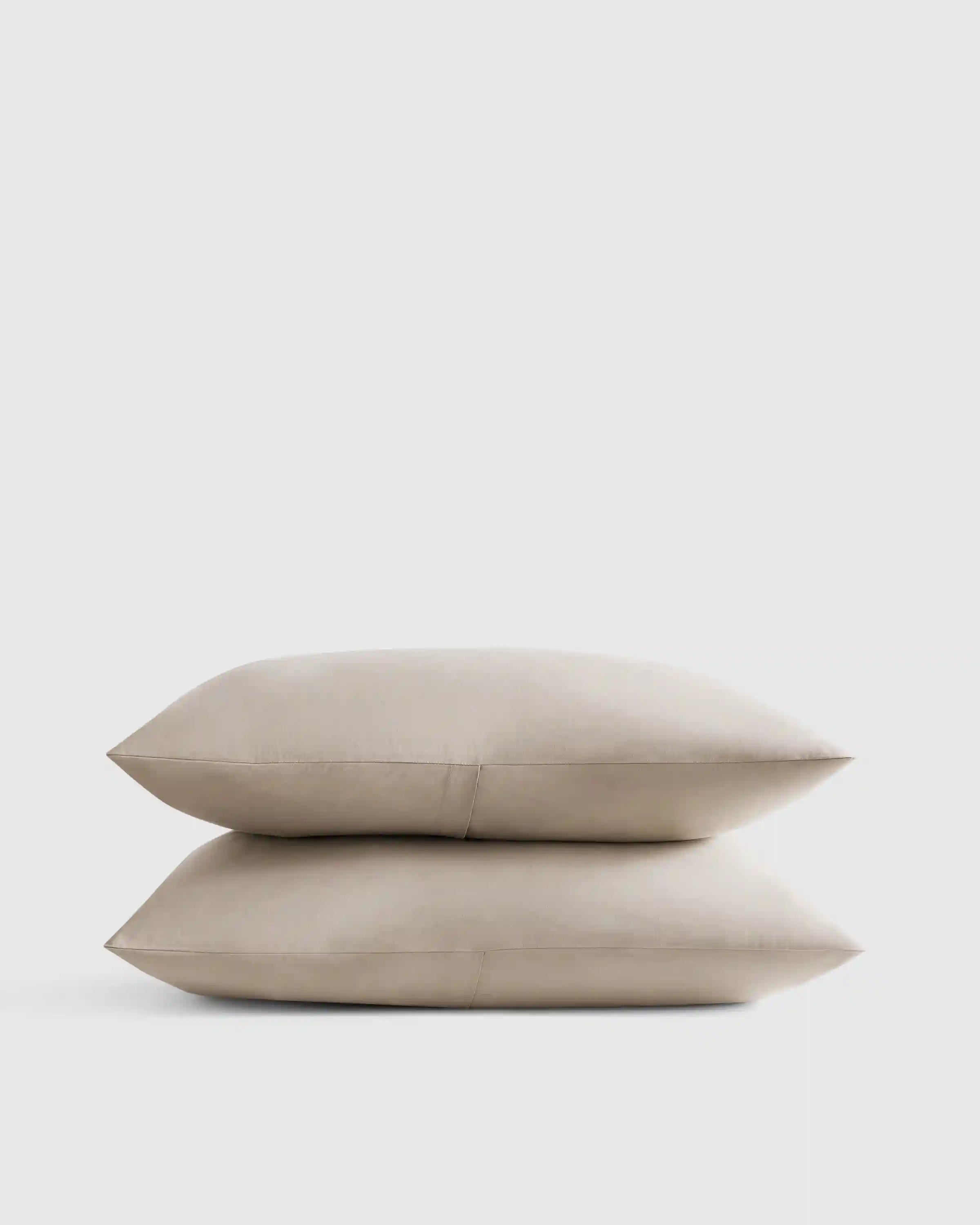 Organic Crisp Percale Sham Set