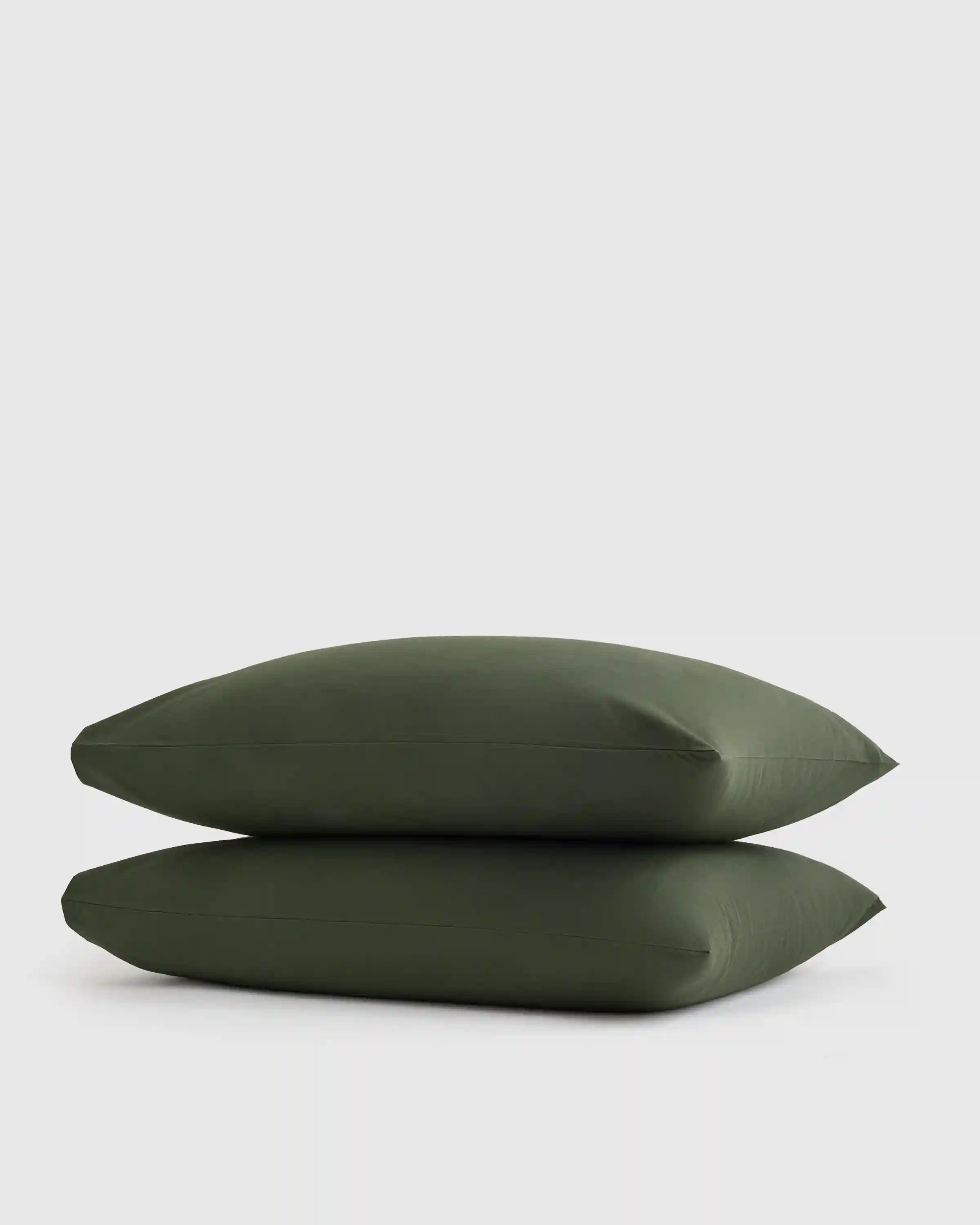 Organic Crisp Percale Pillowcase Set