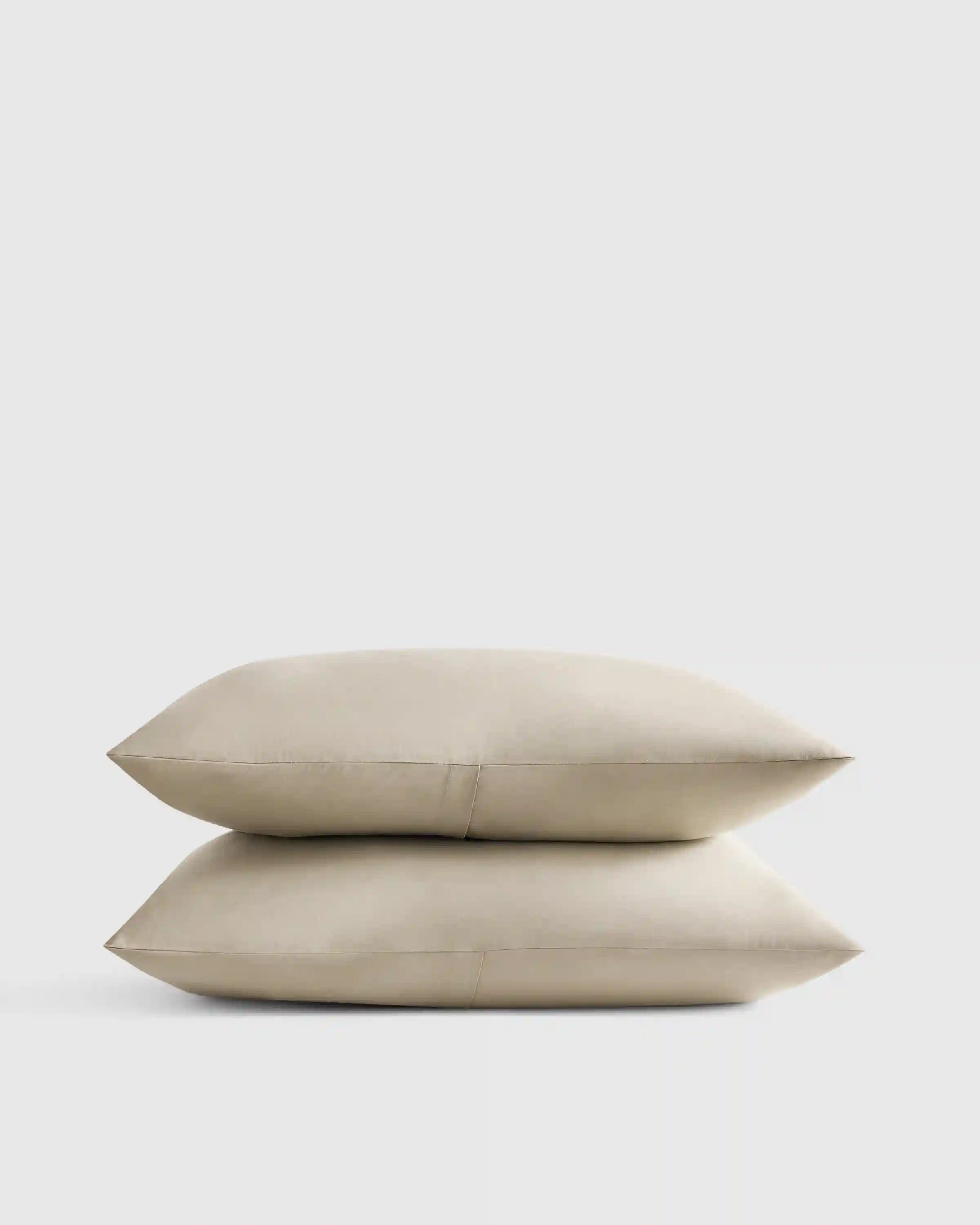 Organic Crisp Percale Sham Set